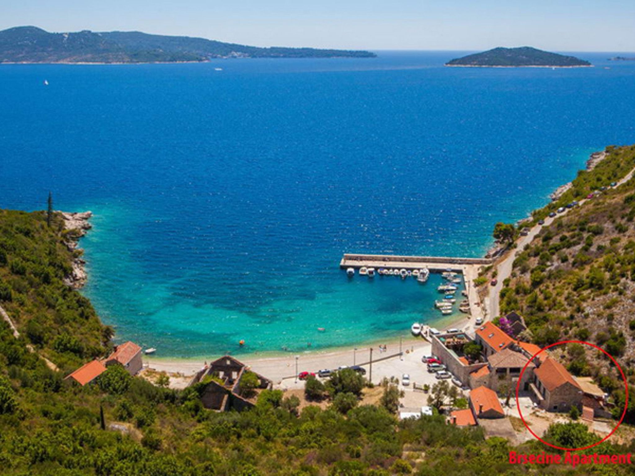 Haus des Fischers Brsečine