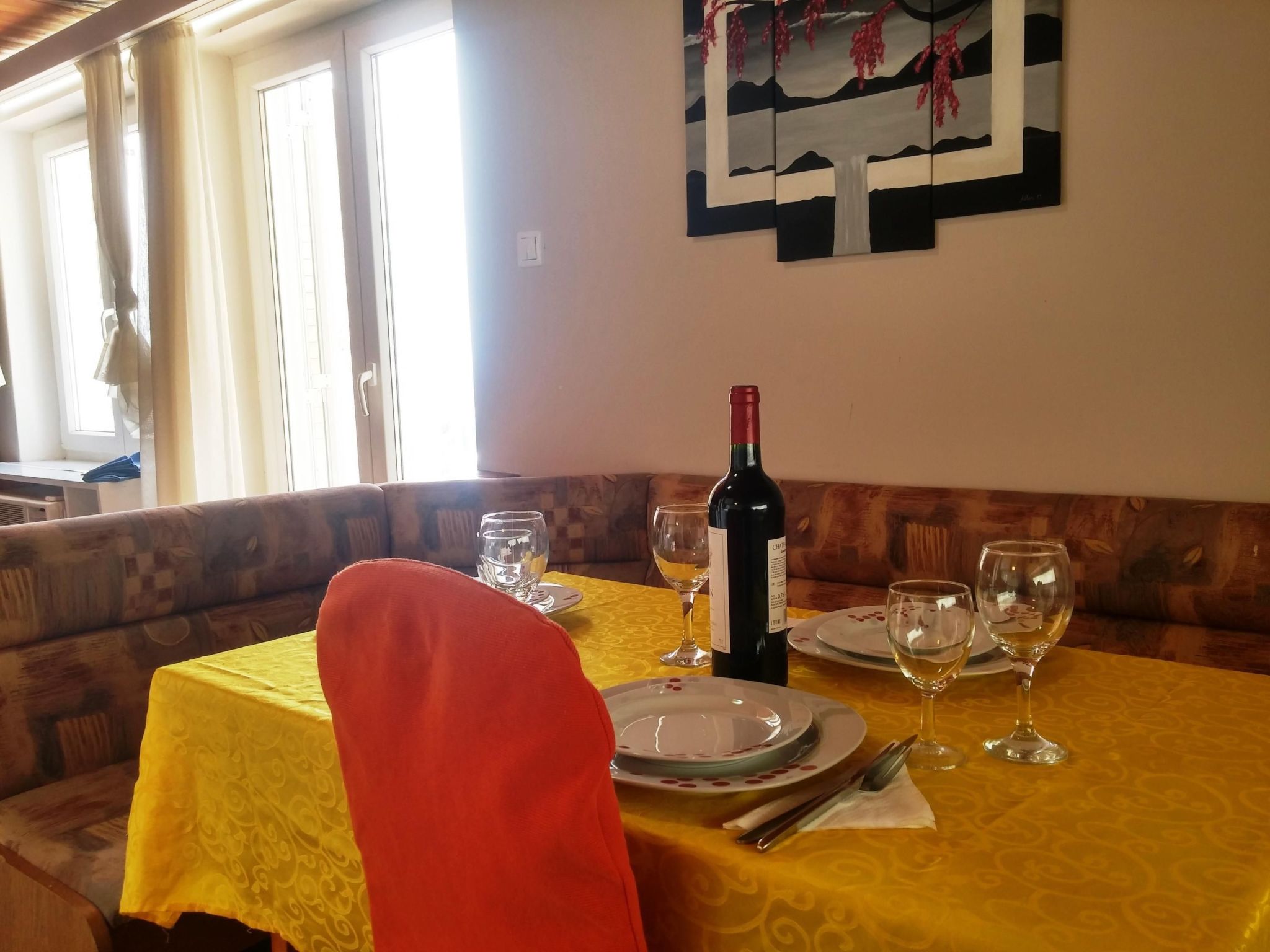 Photo of mit Terrasse, in der Nähe des Strandes und des Zentrums, über den Dächern von D