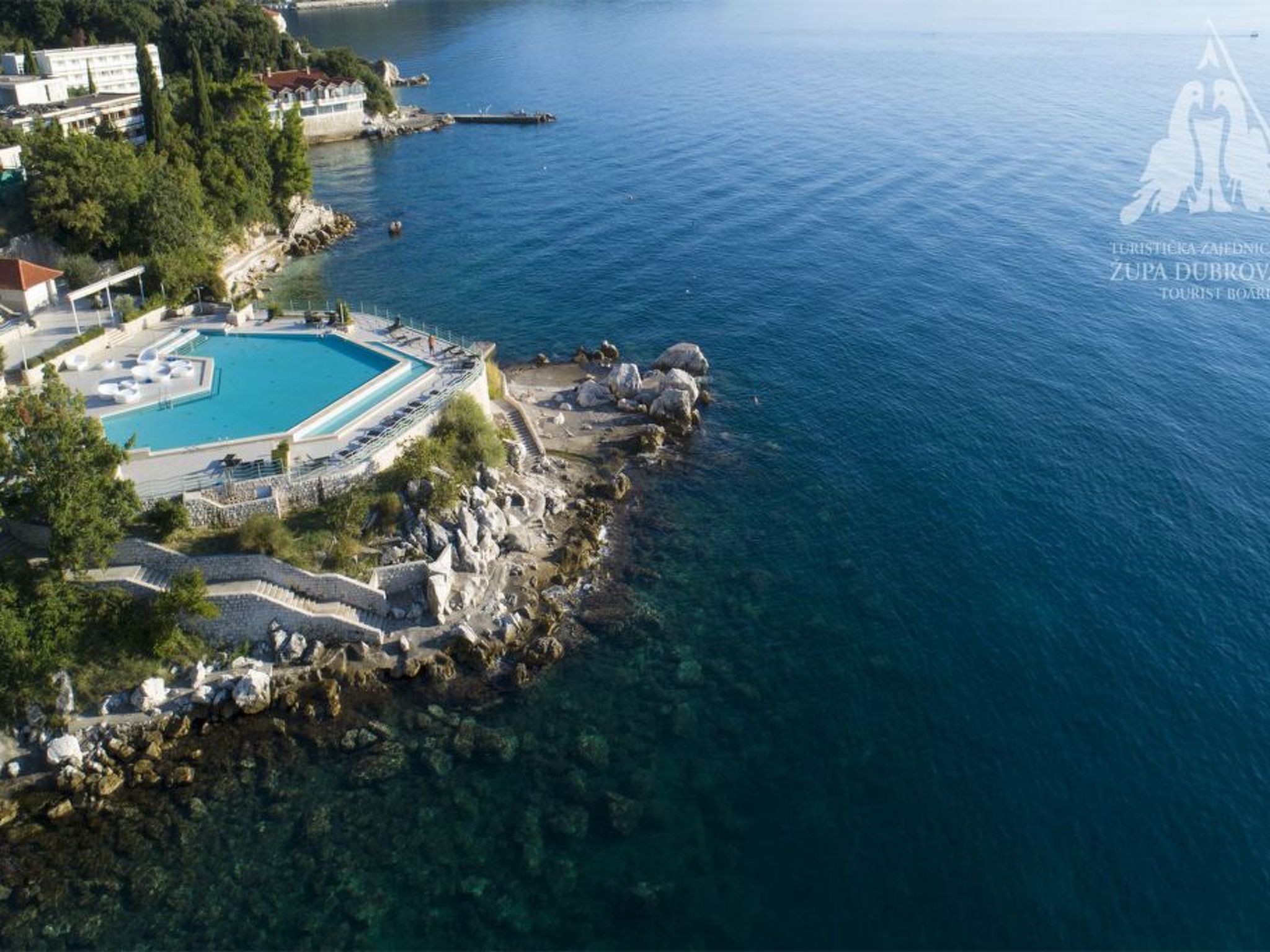 The Nest, eine moderne Wohnung in einer authentischen mediterran-adriatischen U-Buiten