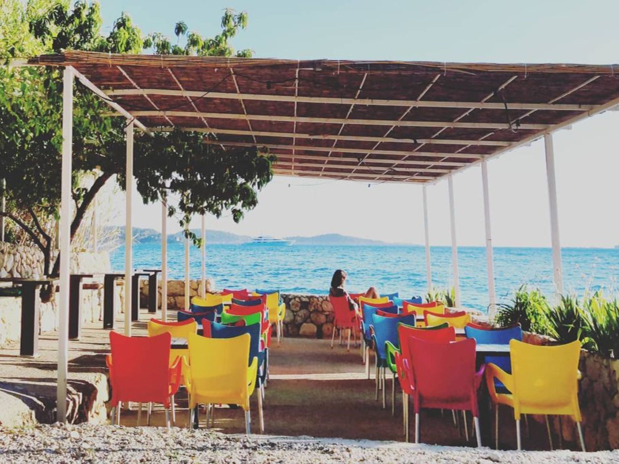 The Nest, eine moderne Wohnung in einer authentischen mediterran-adriatischen U-Buiten