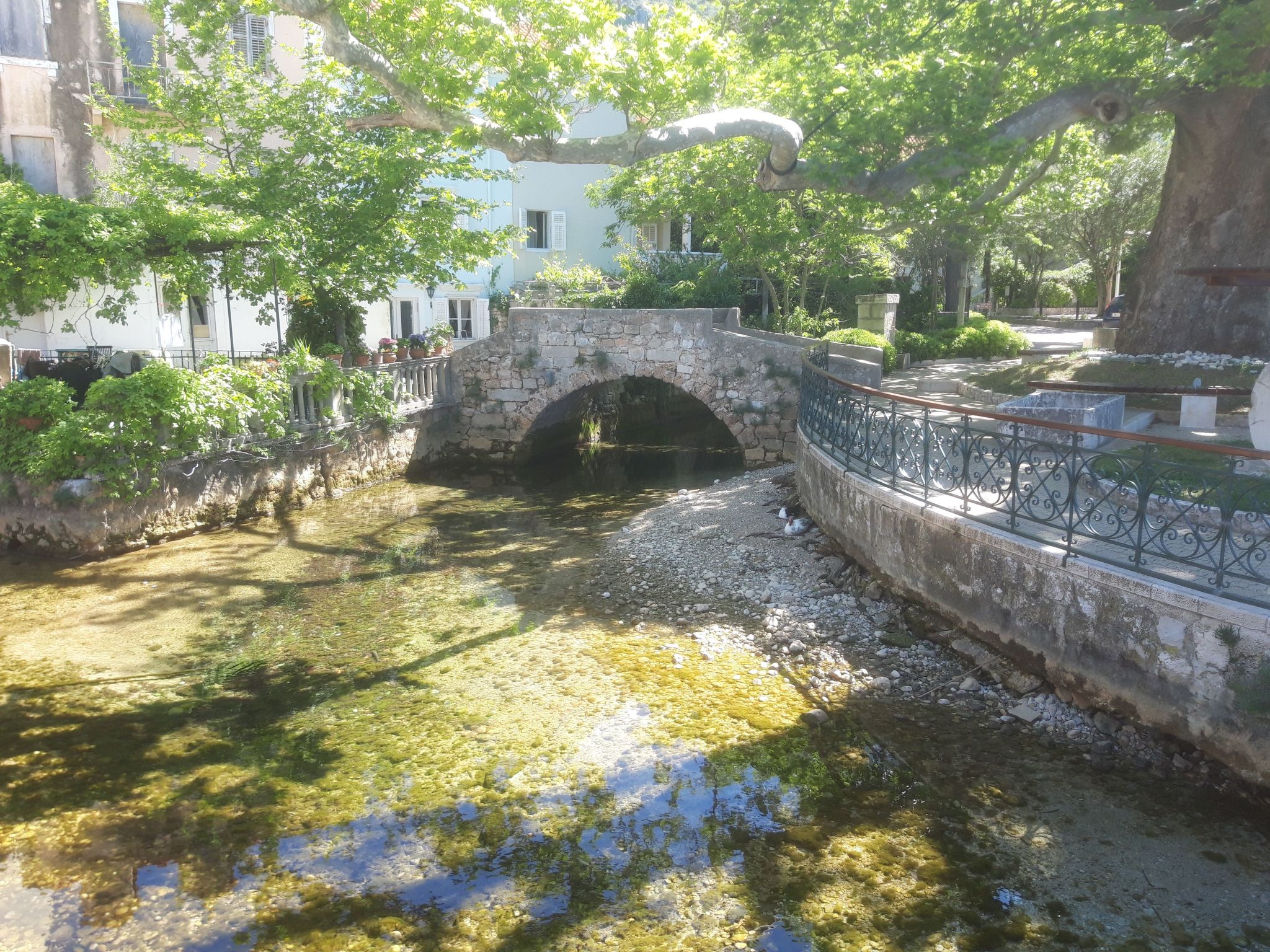 "Helena2" mit Blick auf das Wasser-Binnen