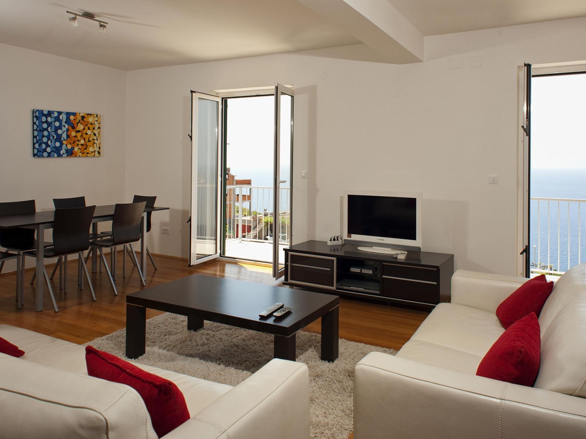 Wohnung mit Blick auf das Wasser