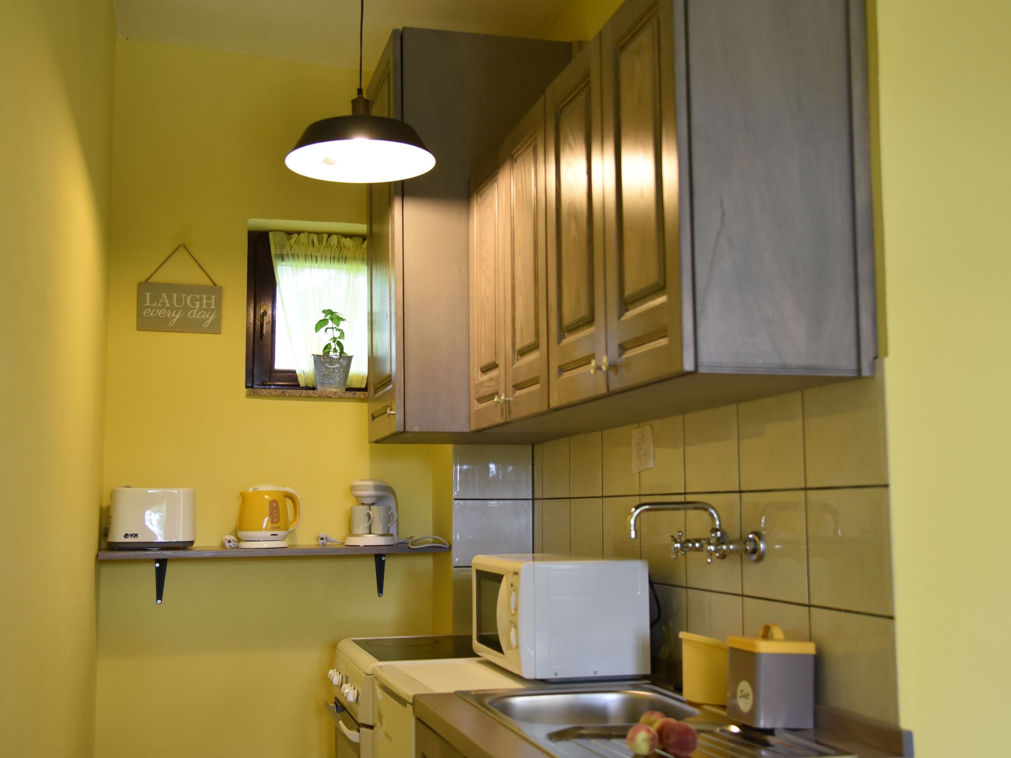 Hütte mit Garten, Grill und Terrasse-Inside