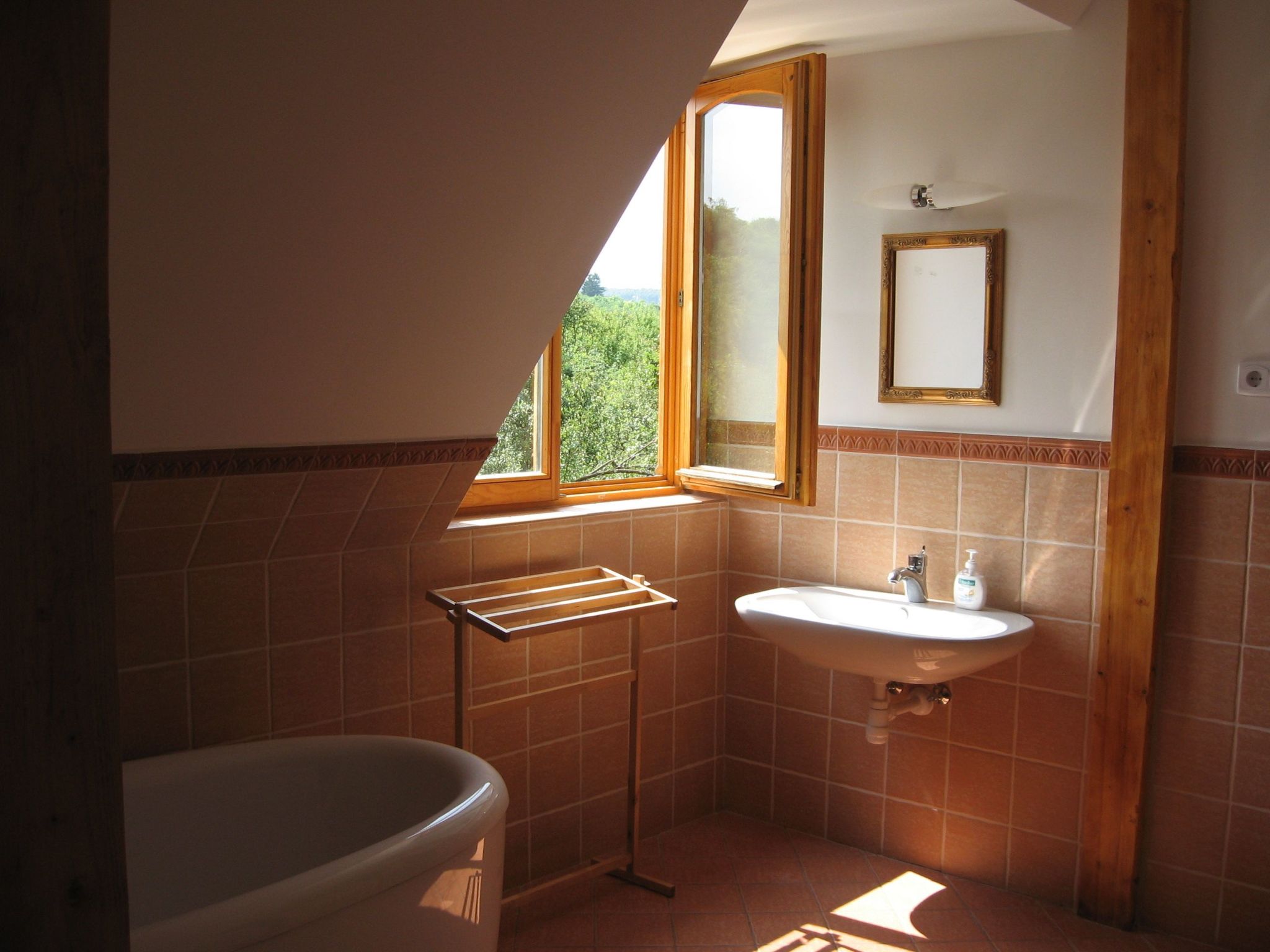 Mit biologischem Schwimmteich-Drinnen