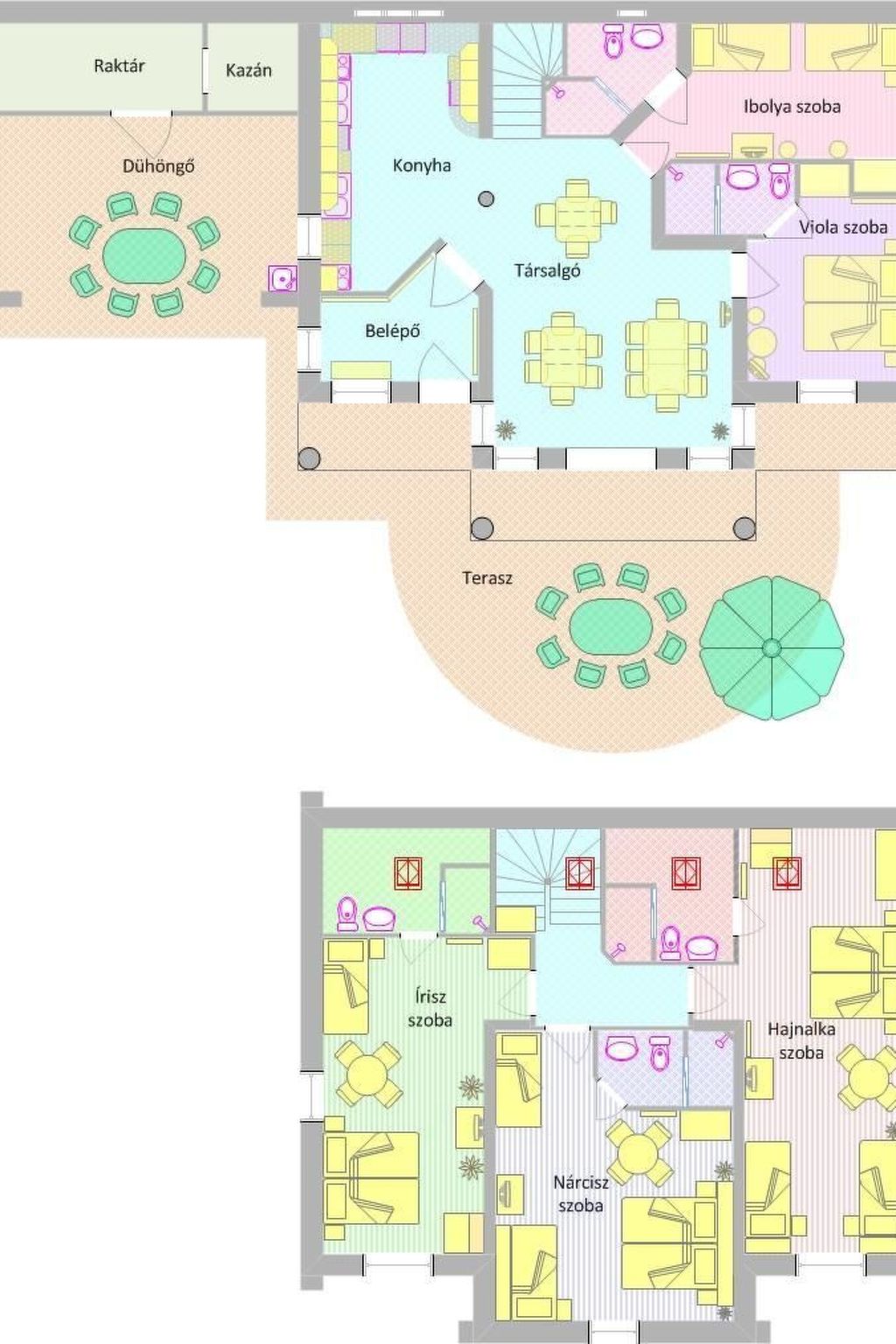 Hétkanyar Vendégház-Binnen