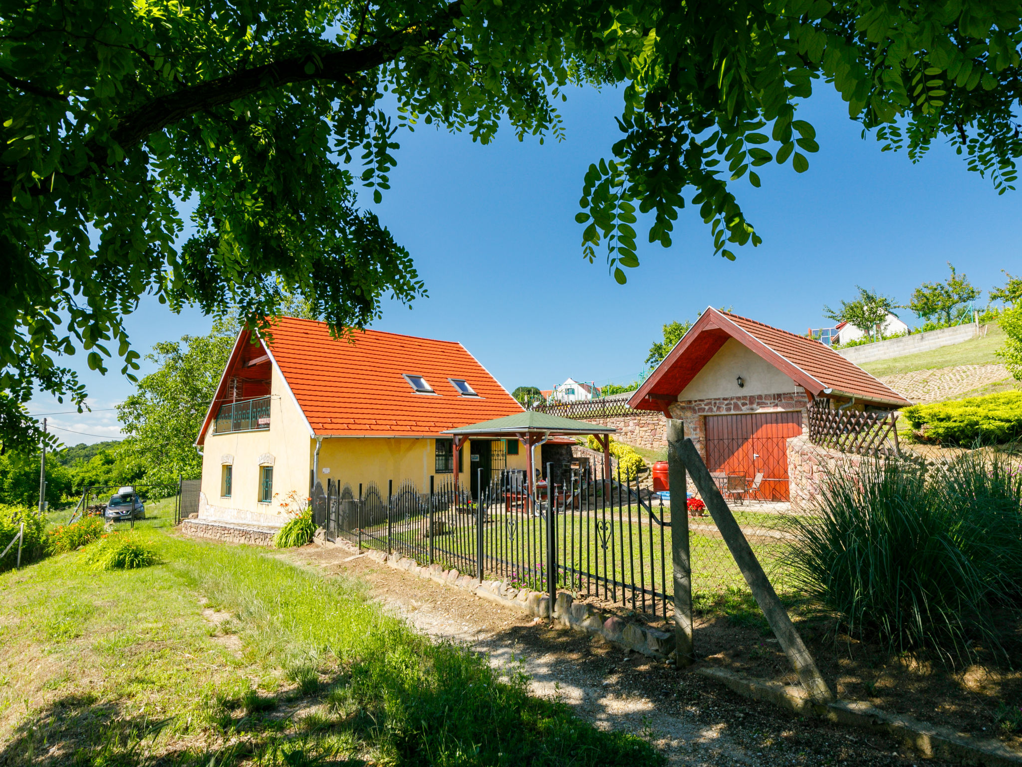 Vrijstaand huis Fokas bij Balatonmeer met tuin en airco - foto 30