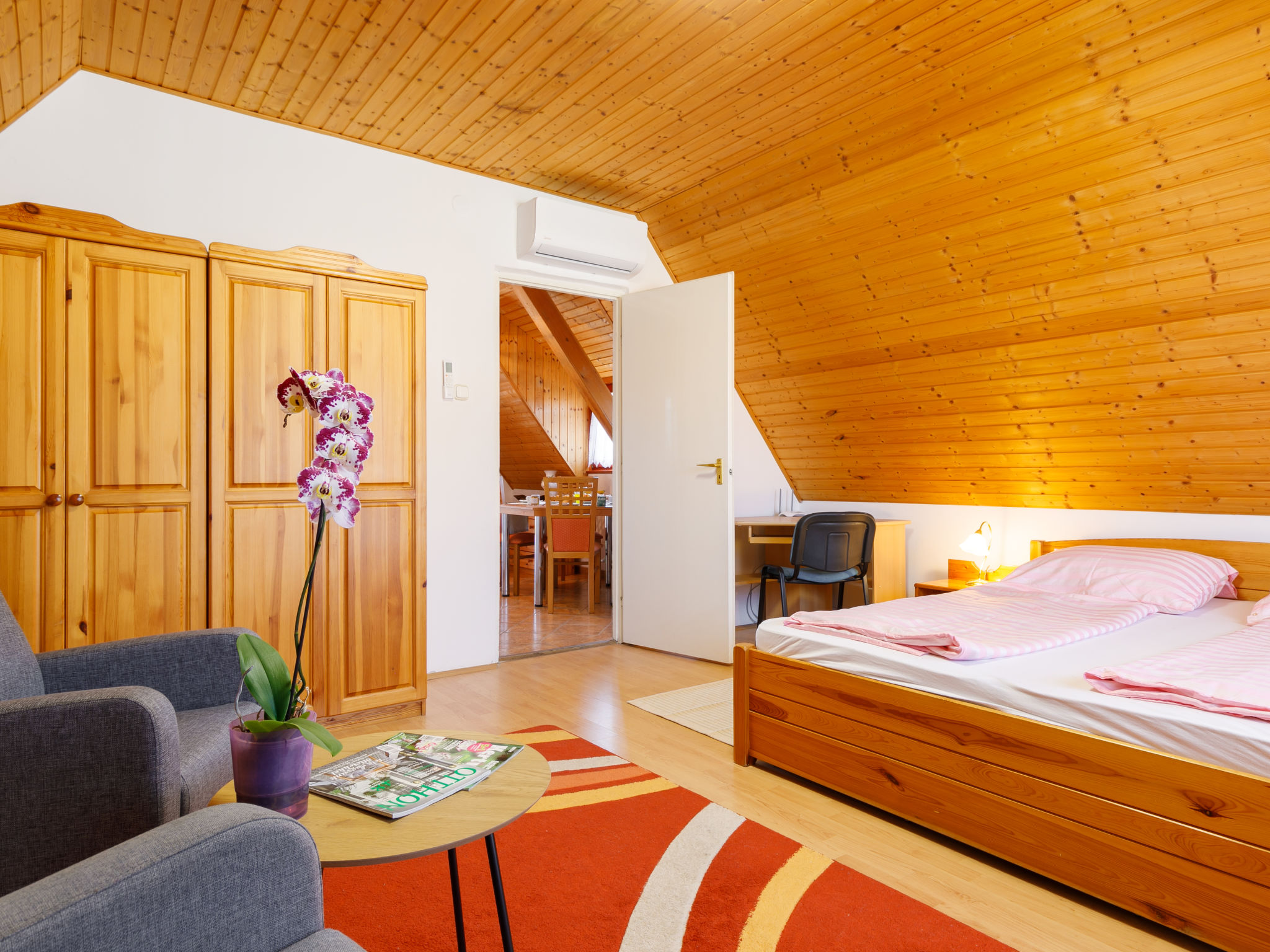Zonnig appartement voor 4 op 1 km van het Balatonmeer in Badacsonytomaj - foto 7