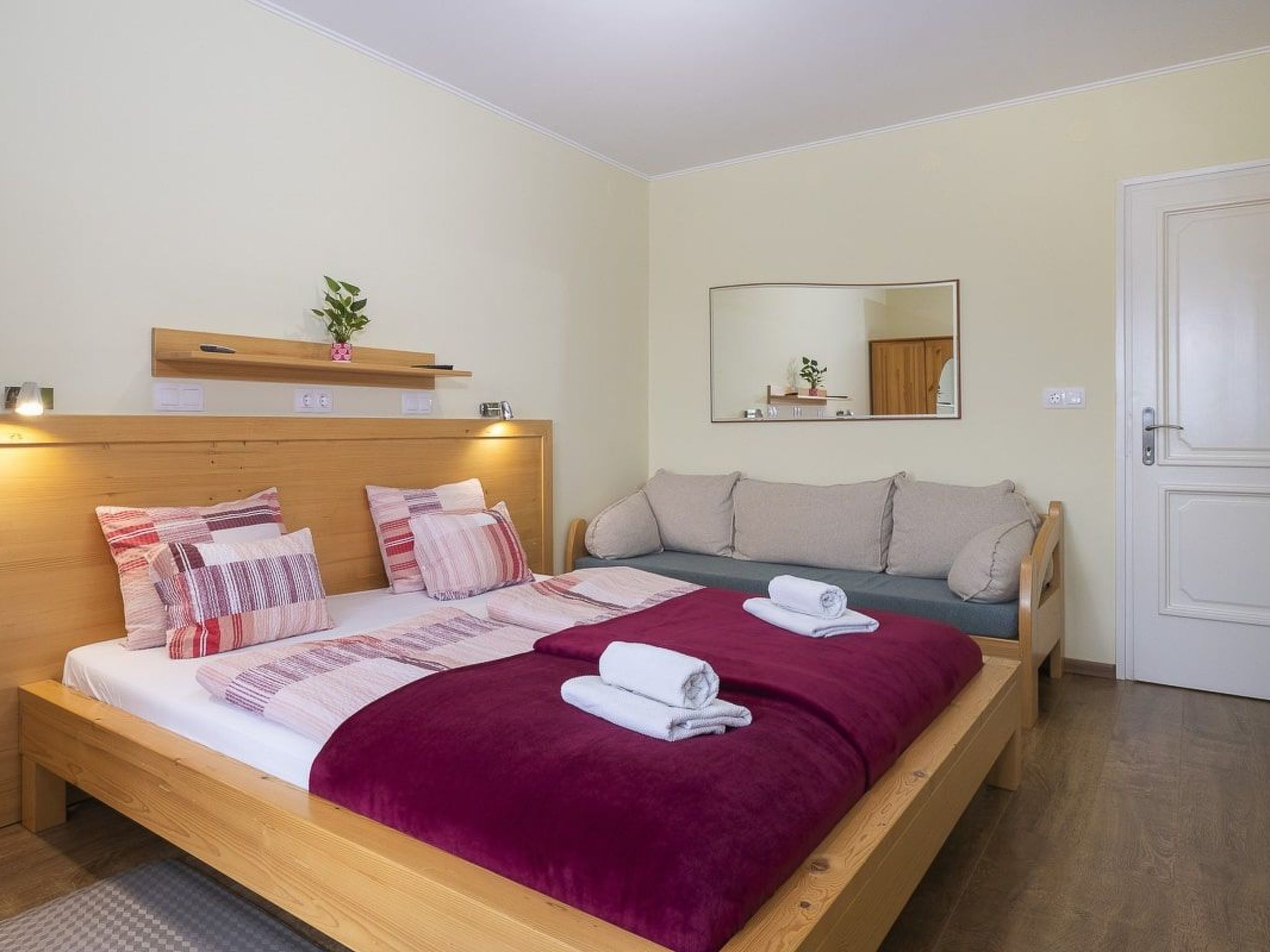 Familien Appartement Nr.4 Ács Apartman Hévíz-Drinnen