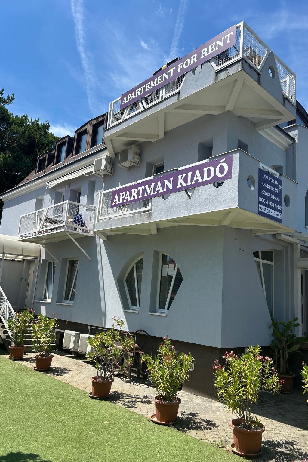 Caesar Apartment mit Terrasse, nahe dem Balaton-Binnen