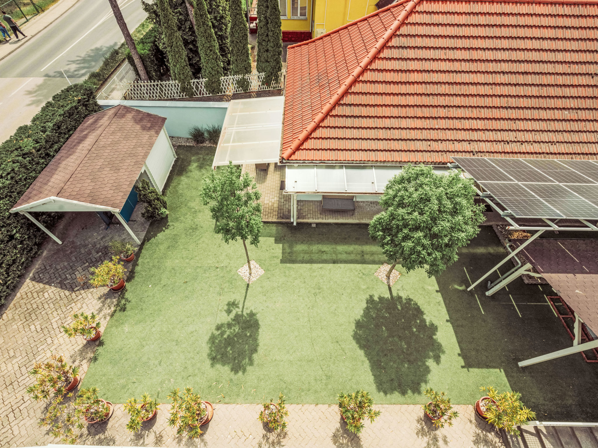 Caesar Apartment mit Terrasse, nahe dem Balaton - Outside