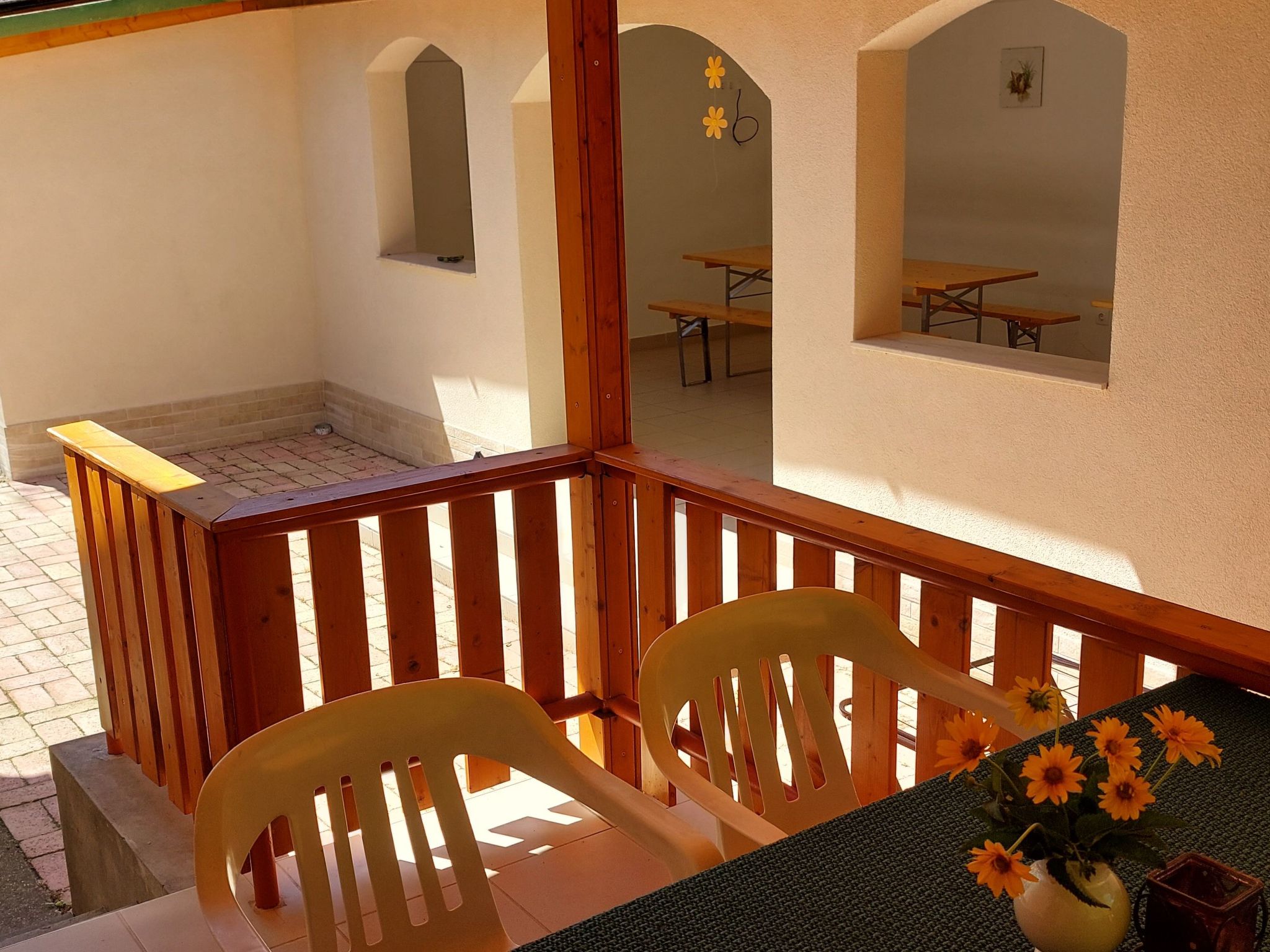 100 Meter vom Strand-Binnen