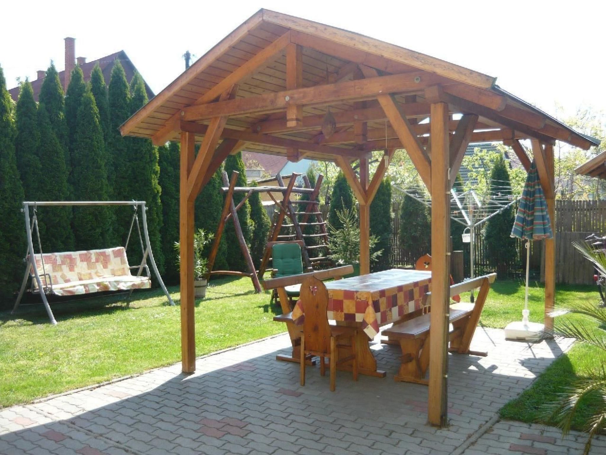 Mit möblierter Terrasse-Dehors