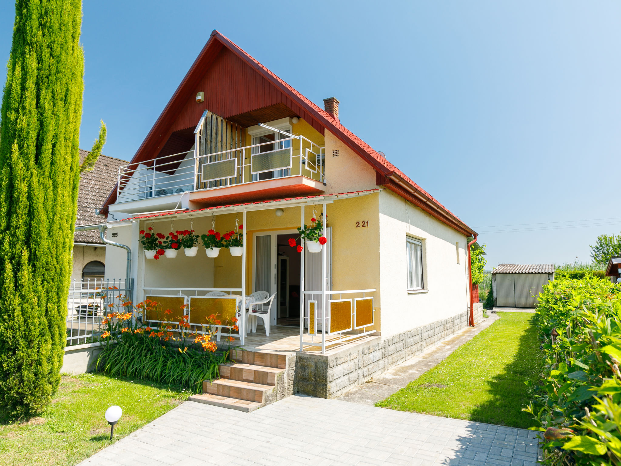 Gezellige vakantiewoning Gizella in Balatonlelle, vlakbij het Balatonmeer - foto 17