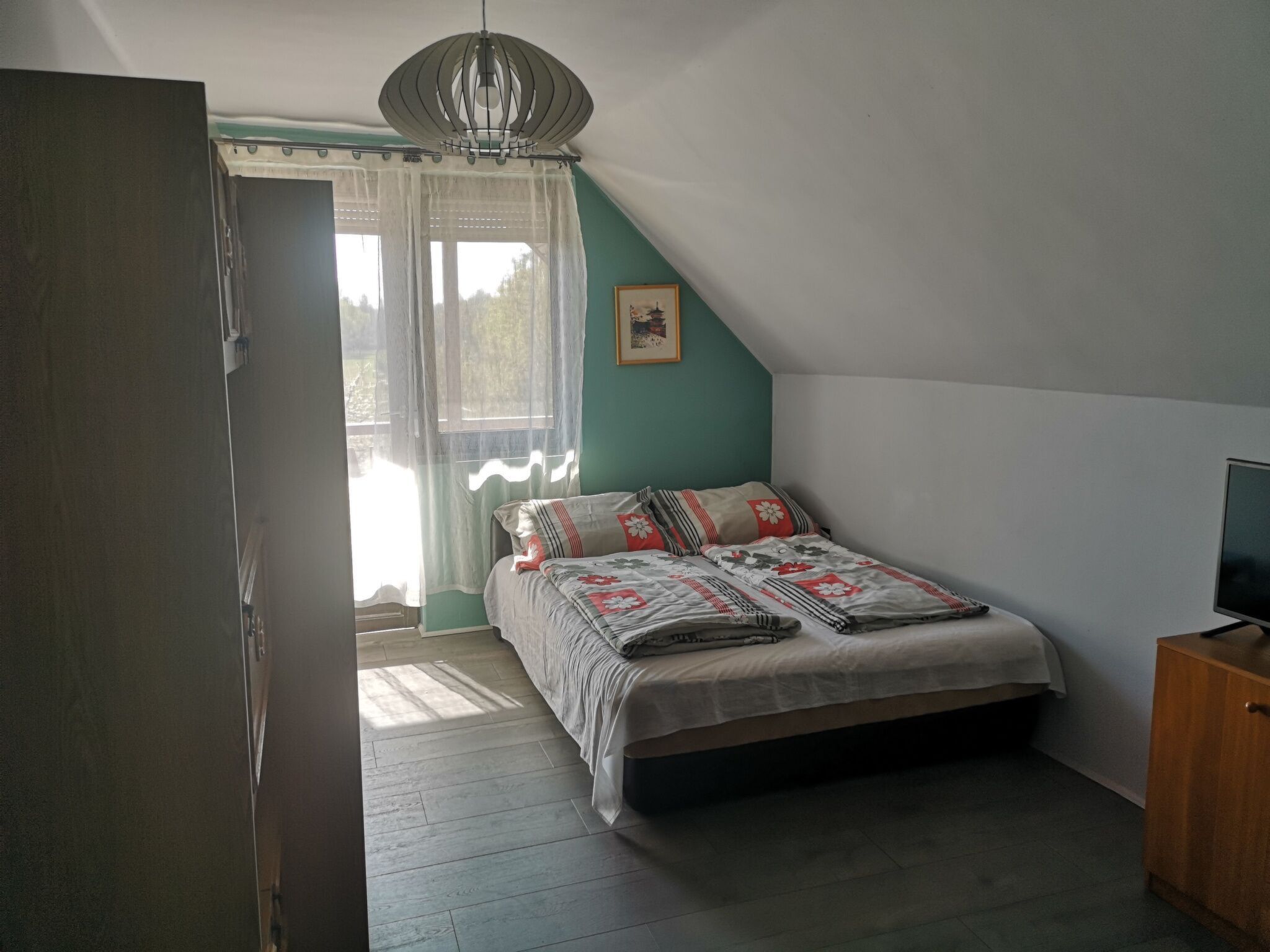 Appartement mit Grill-Dedans