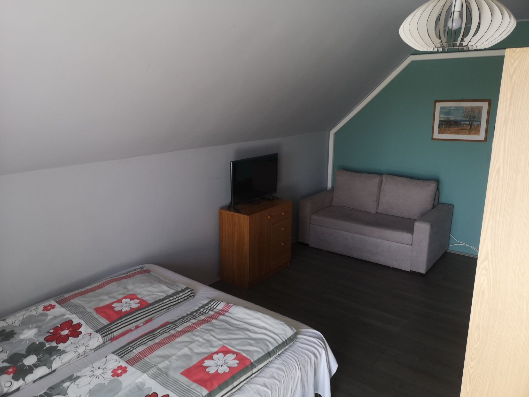 Appartement mit Grill-Dedans