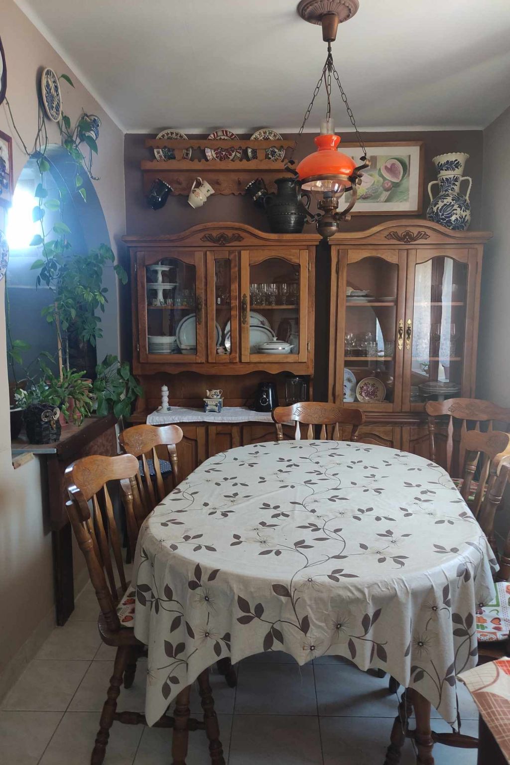 Appartement mit Grill-Dedans