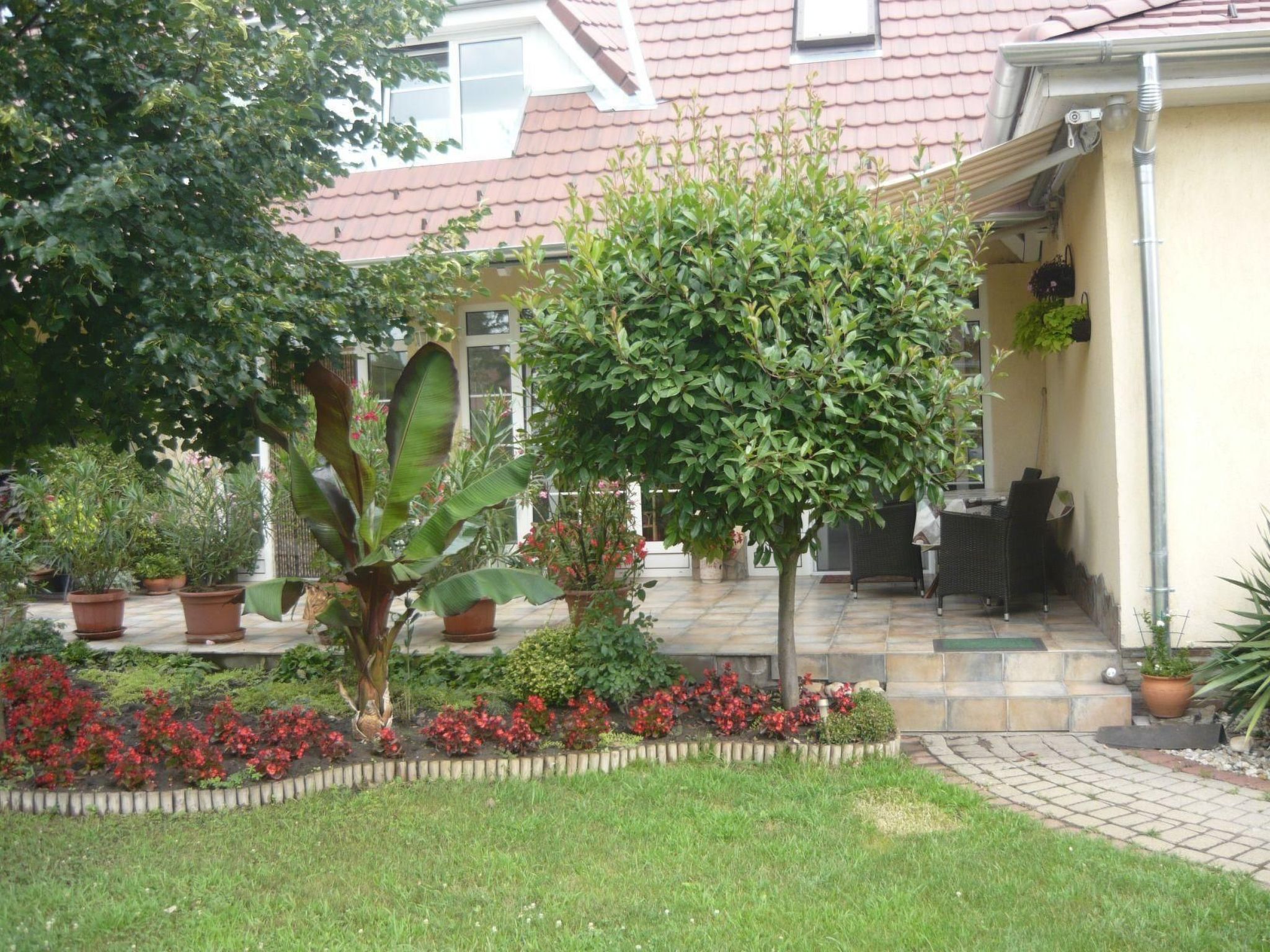 Appartement in Fonyód mit Schönem Garten-Buiten