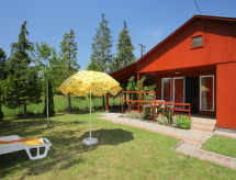 Rosso: Gezellig houten vakantiehuis op 400m van het Balatonmeer - thumbnail 2