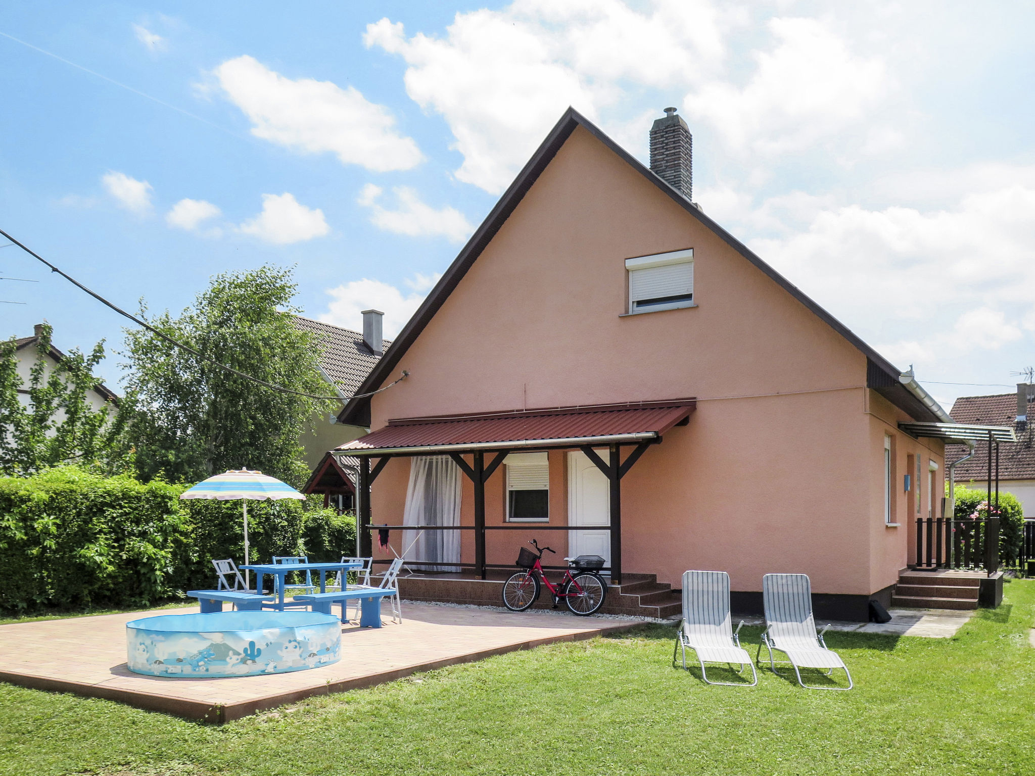 Ferienhaus in Balatonmariafurdo (Ungarn) und 1 Hund erlaubt