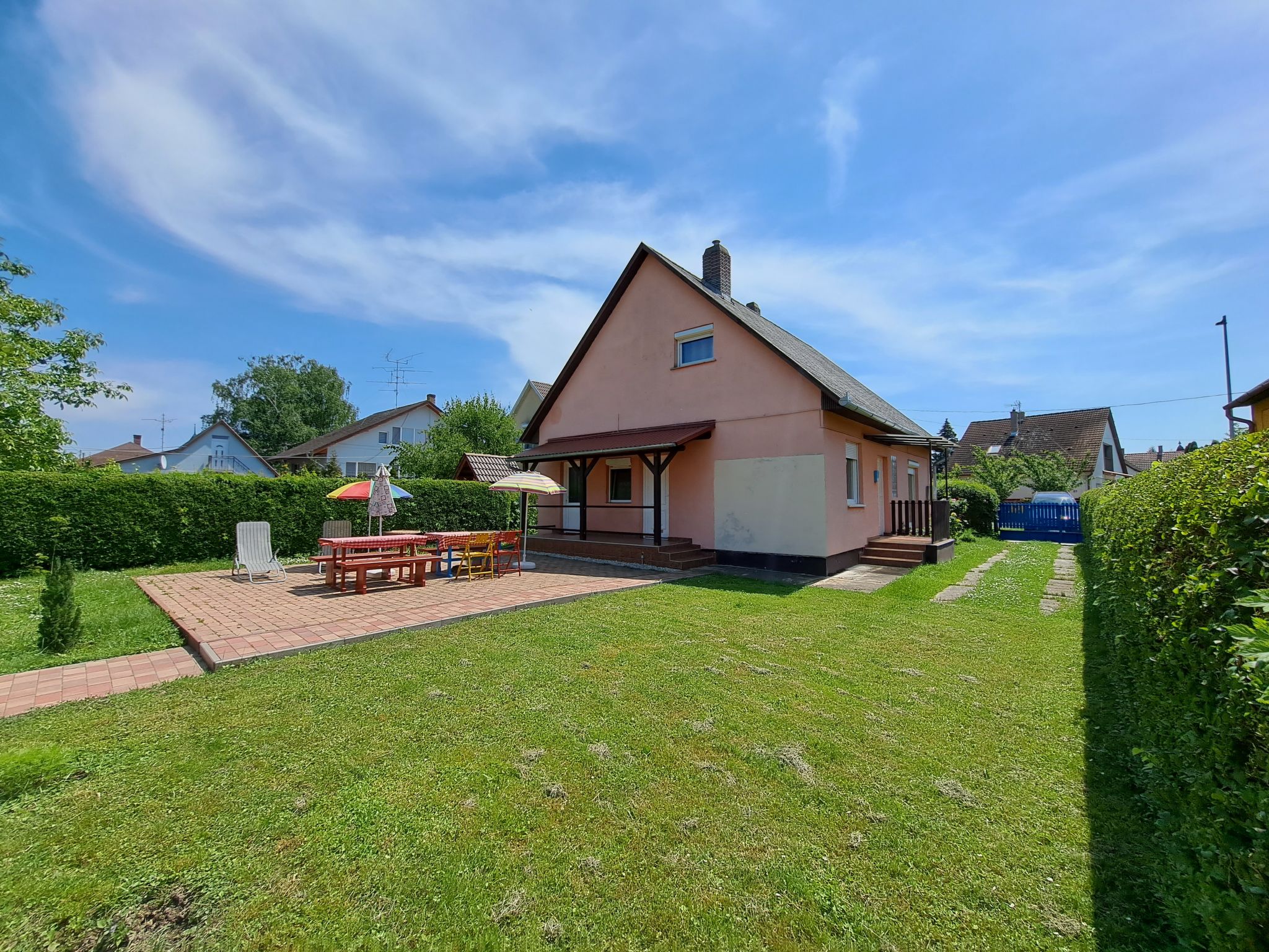 Ferienhaus in Balatonmariafurdo (Ungarn) und 1 Hund erlaubt