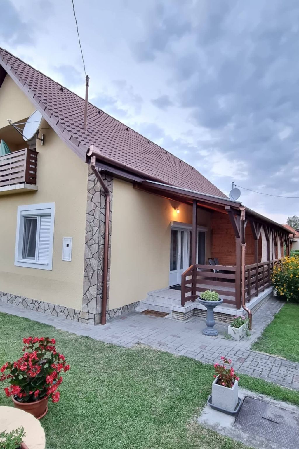 Ferienhaus in Balatonmariafurdo (Ungarn) und 1 Hund erlaubt