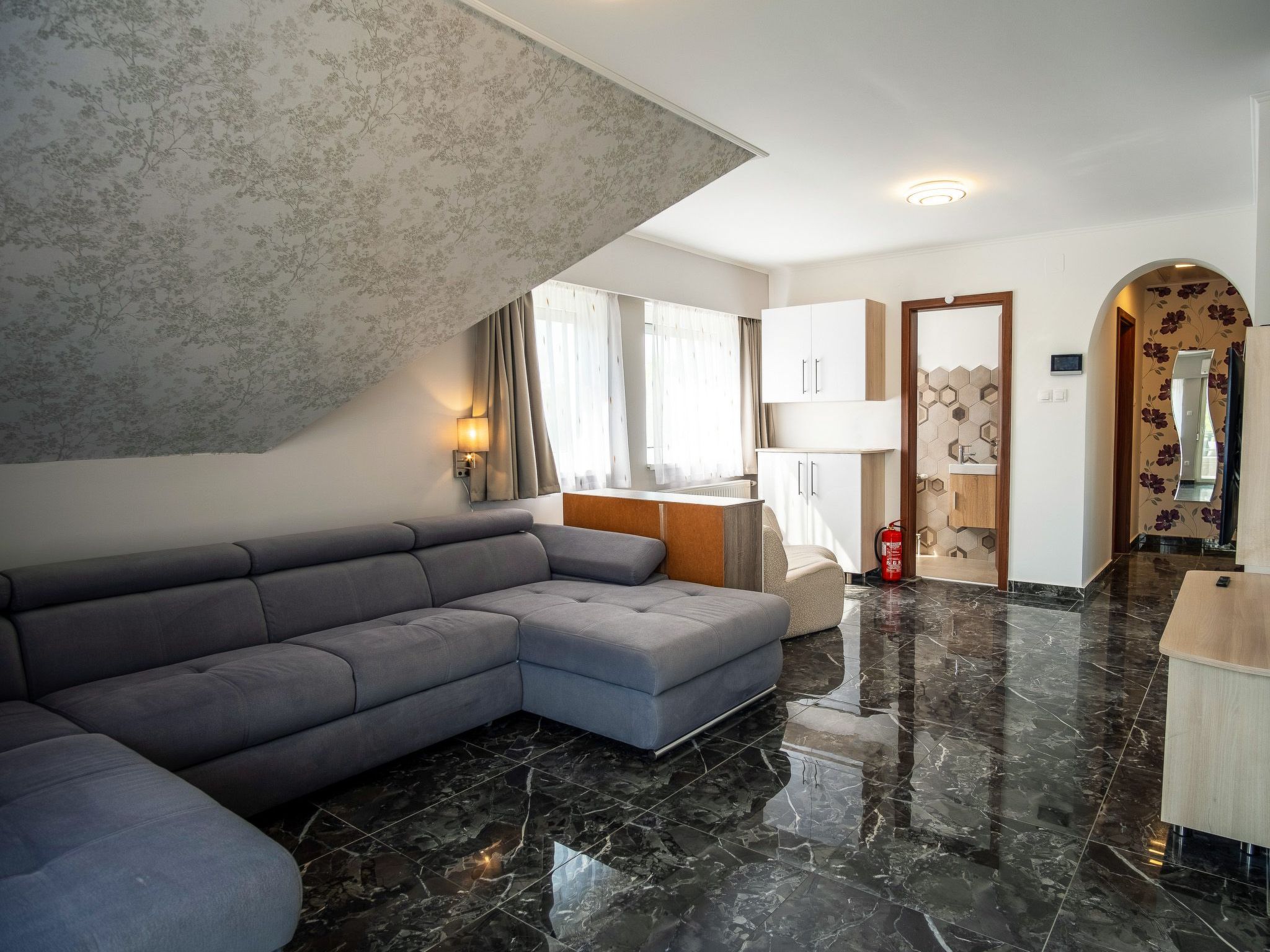 Ferienhaus mit umzäuntem Garten in Balatonkeresztur (Ungarn) und 1 Hund erlaubt