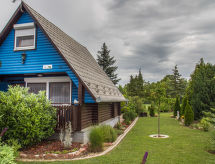 Vrijstaande vakantiewoning Blue met omheinde tuin op 800 meter van het Balatonmeer - thumbnail 6