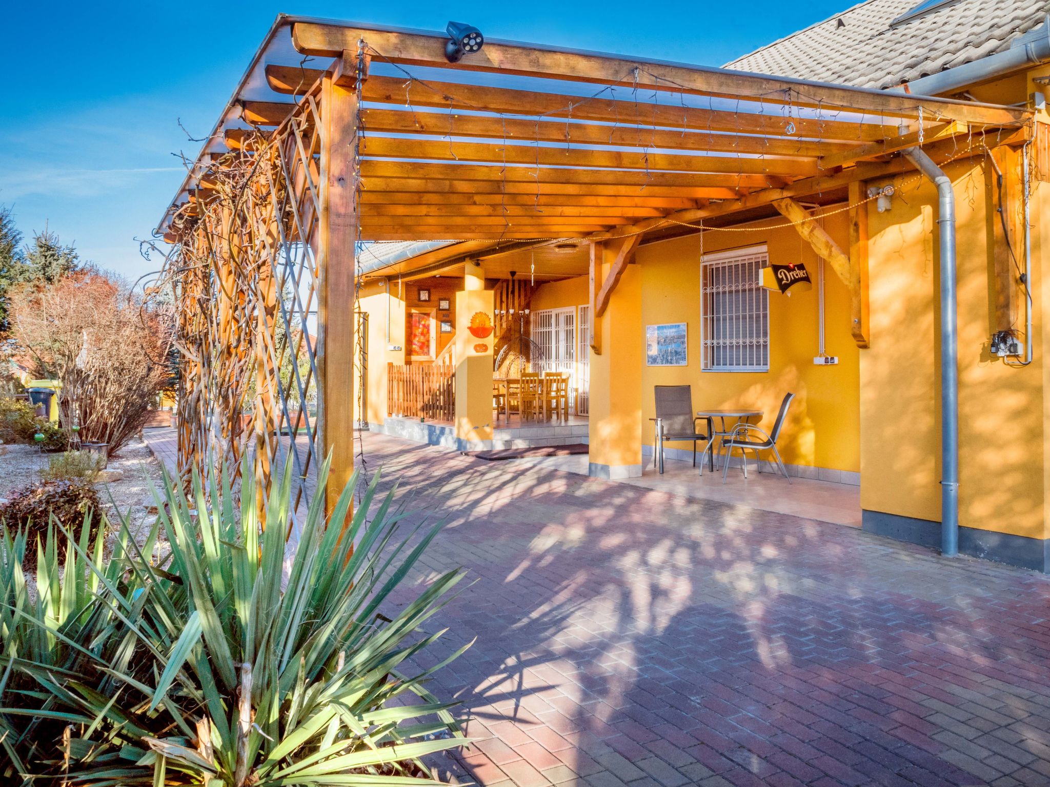 Vakantiehuis met privé zwembad in Balatonbereny (Hongarije) voor 8 personen