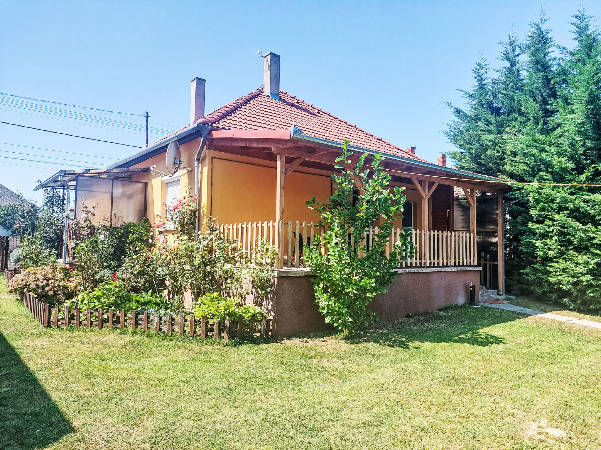 Vakantiehuis met privé zwembad in Balatonújlak (Hongarije) voor 6 personen