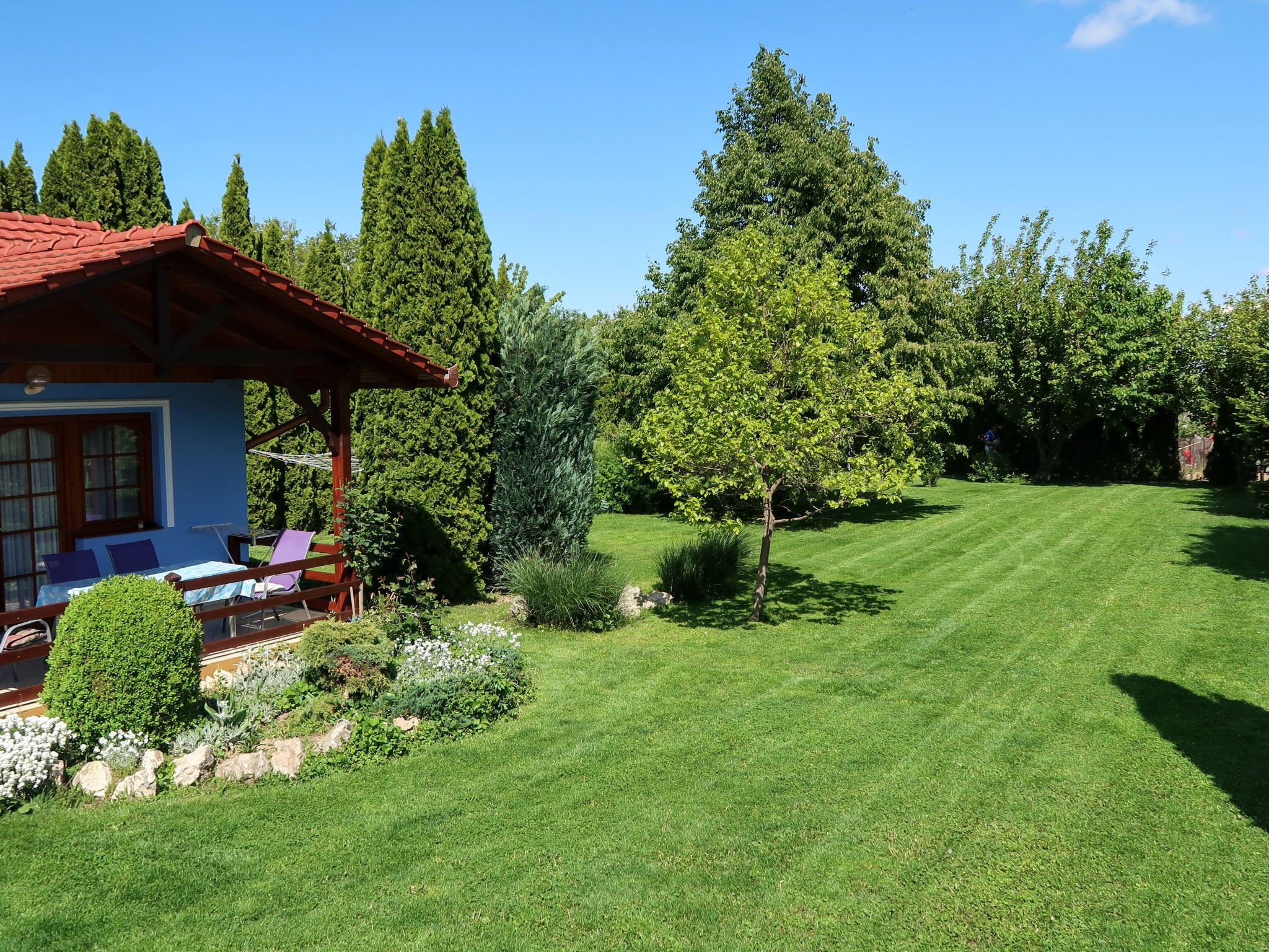Bequem eingerichtete Wohnung mit großem Garten-Binnen