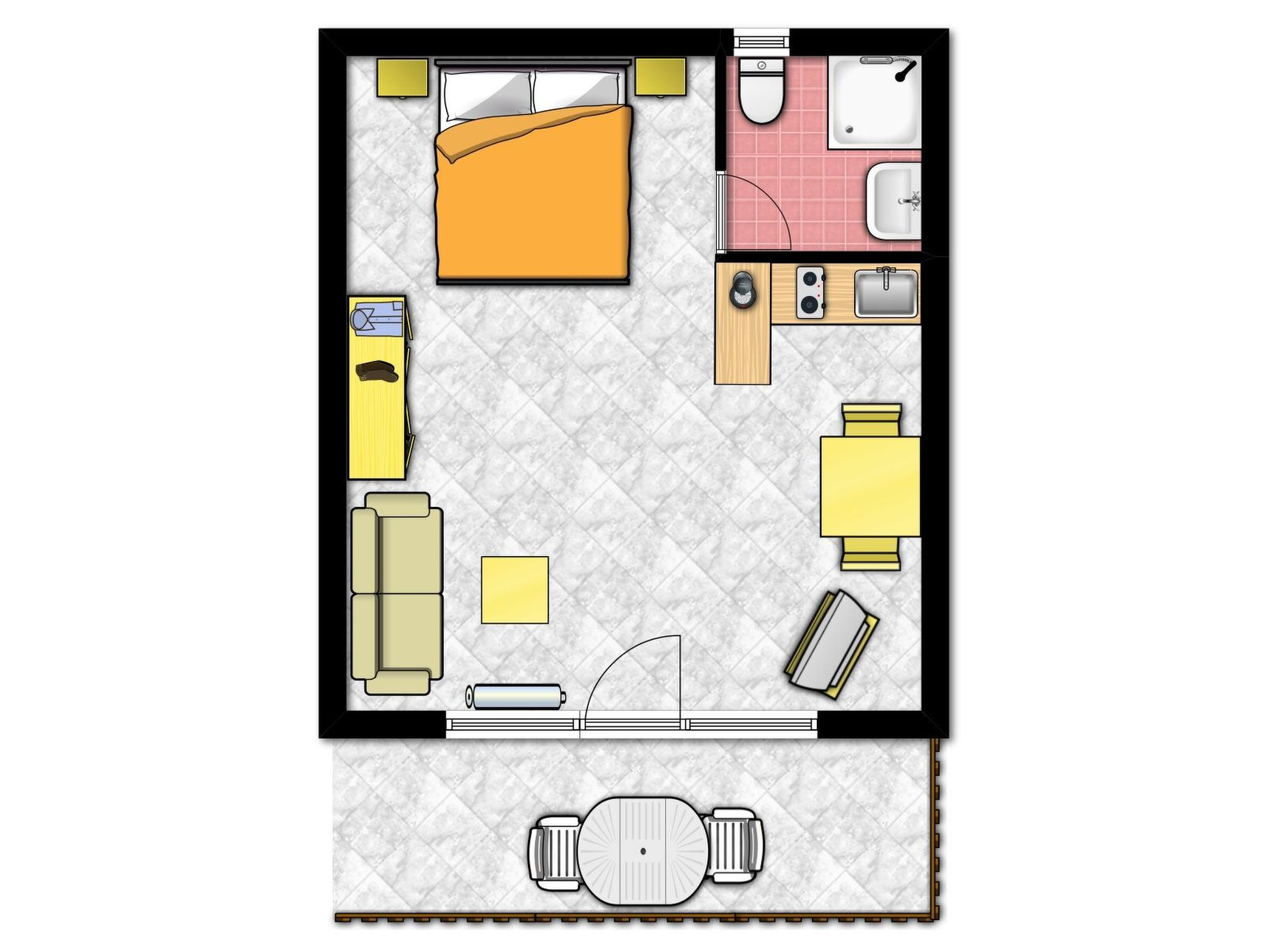 Schöne Ferienwohnung in Zalakaros-Binnen