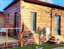Tinyhouse am Neusiedlersee: Modern vakantiehuisje aan het meer - thumbnail 3