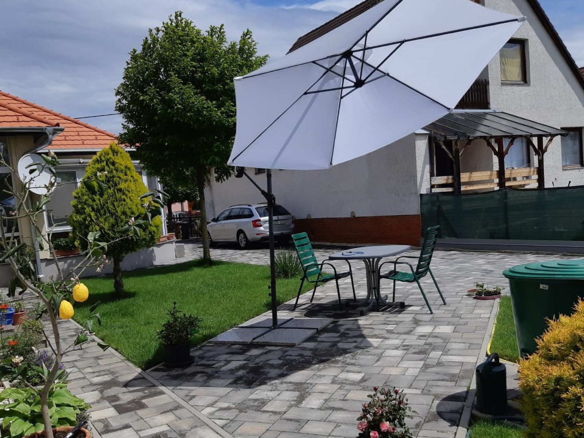 In Bük im Parterre mit Garten-Binnen