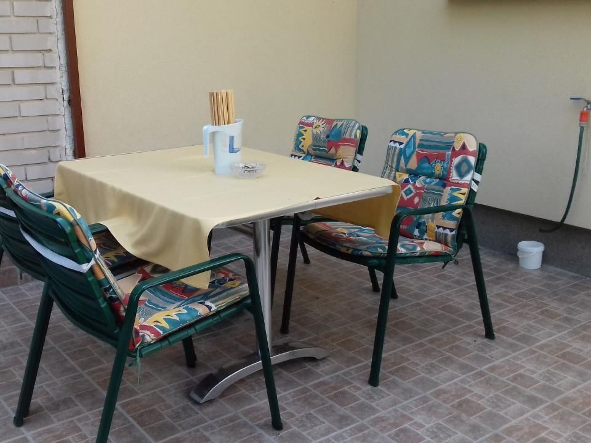 Klimatisiertes Ferienhaus in Bükfürdö mit Garten-Binnen