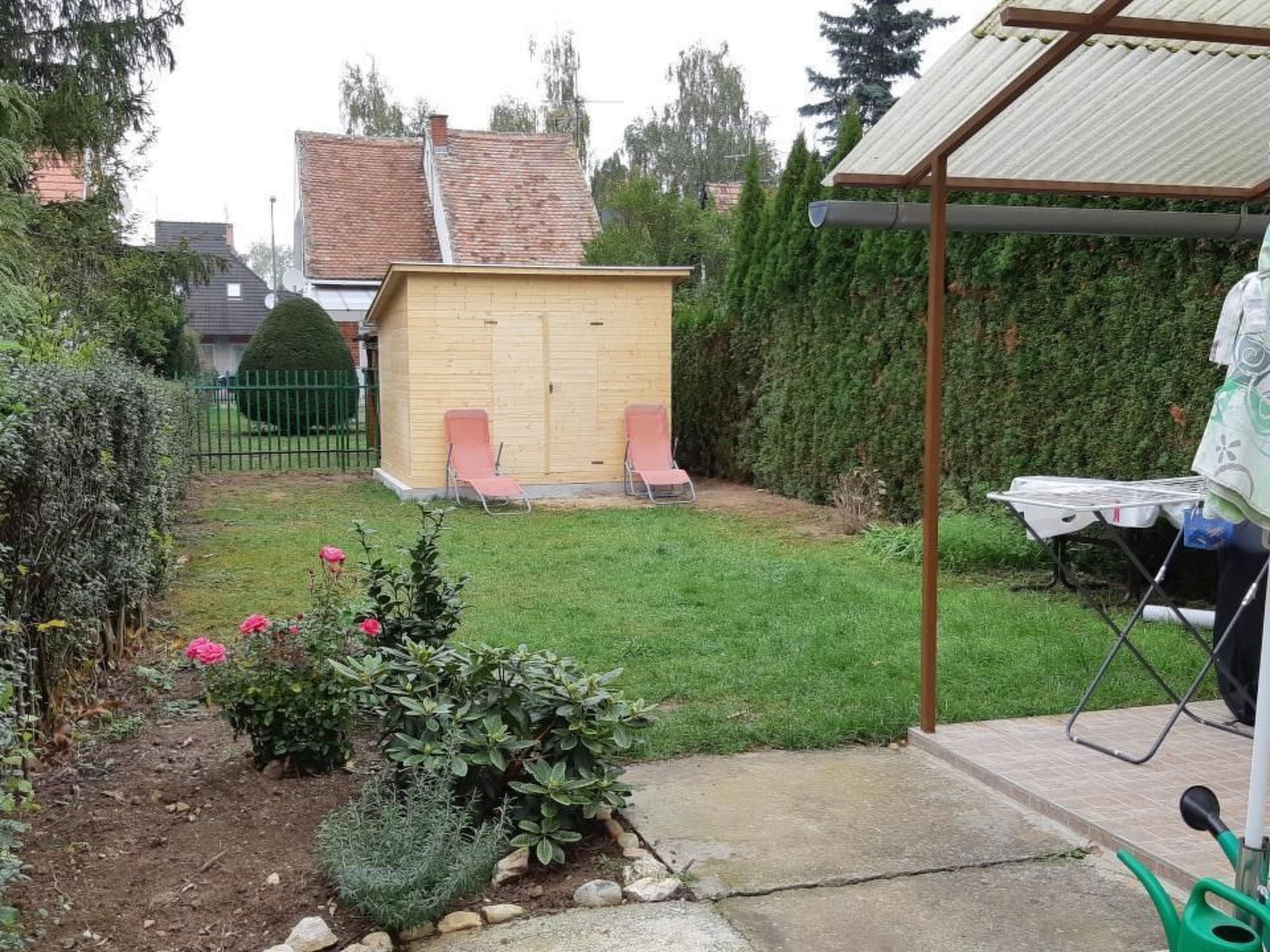 Klimatisiertes Ferienhaus in Bükfürdö mit Garten-Binnen