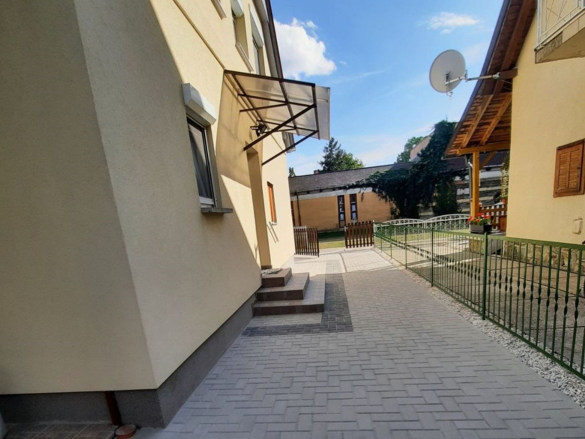 Klimatisiertes Ferienhaus in Bükfürdö mit Garten-Binnen