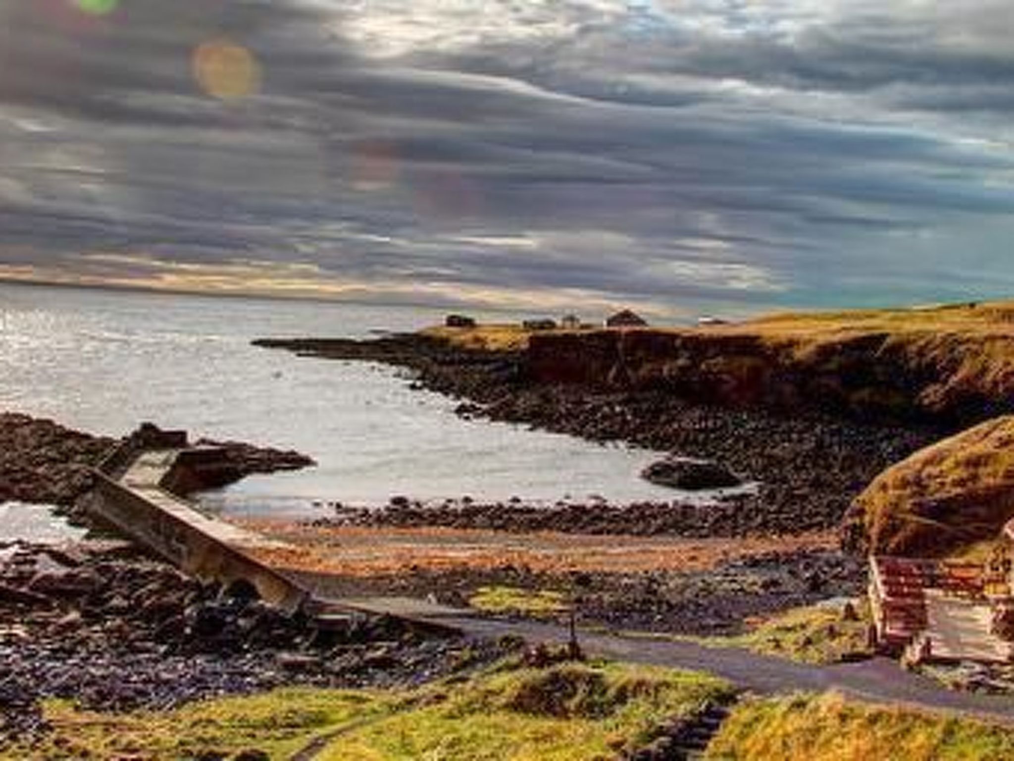 Häuschen in malerischer Umgebung in Island-Binnen