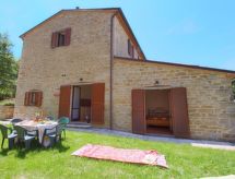Wohnung in Apecchio mit Garten