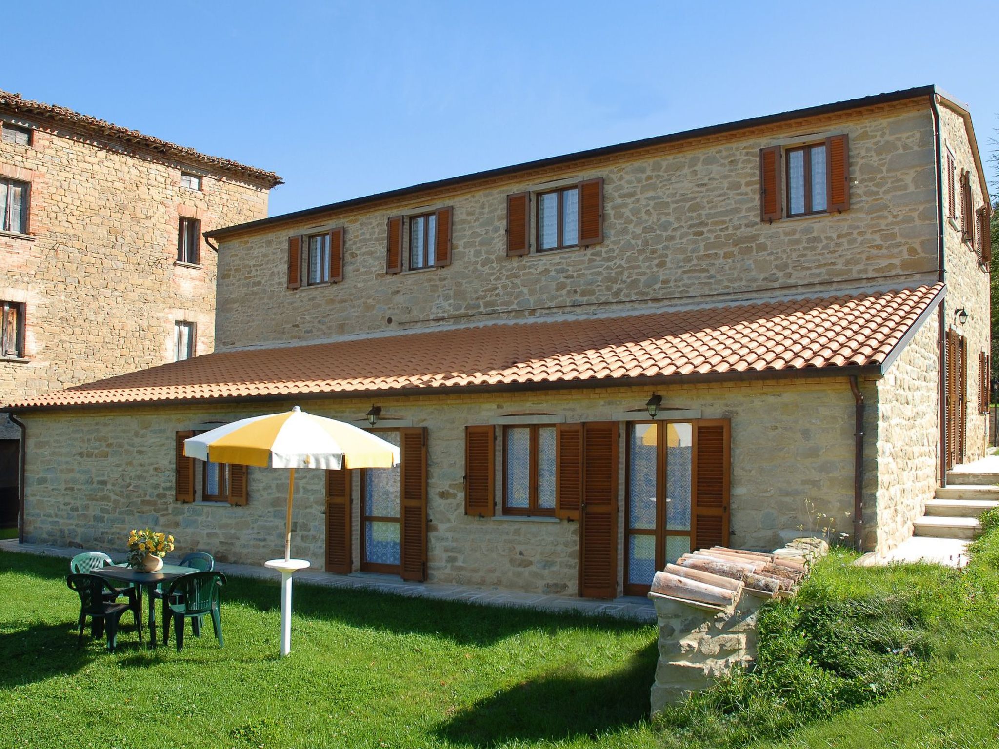 Wohnung in Apecchio mit Garten-Binnen