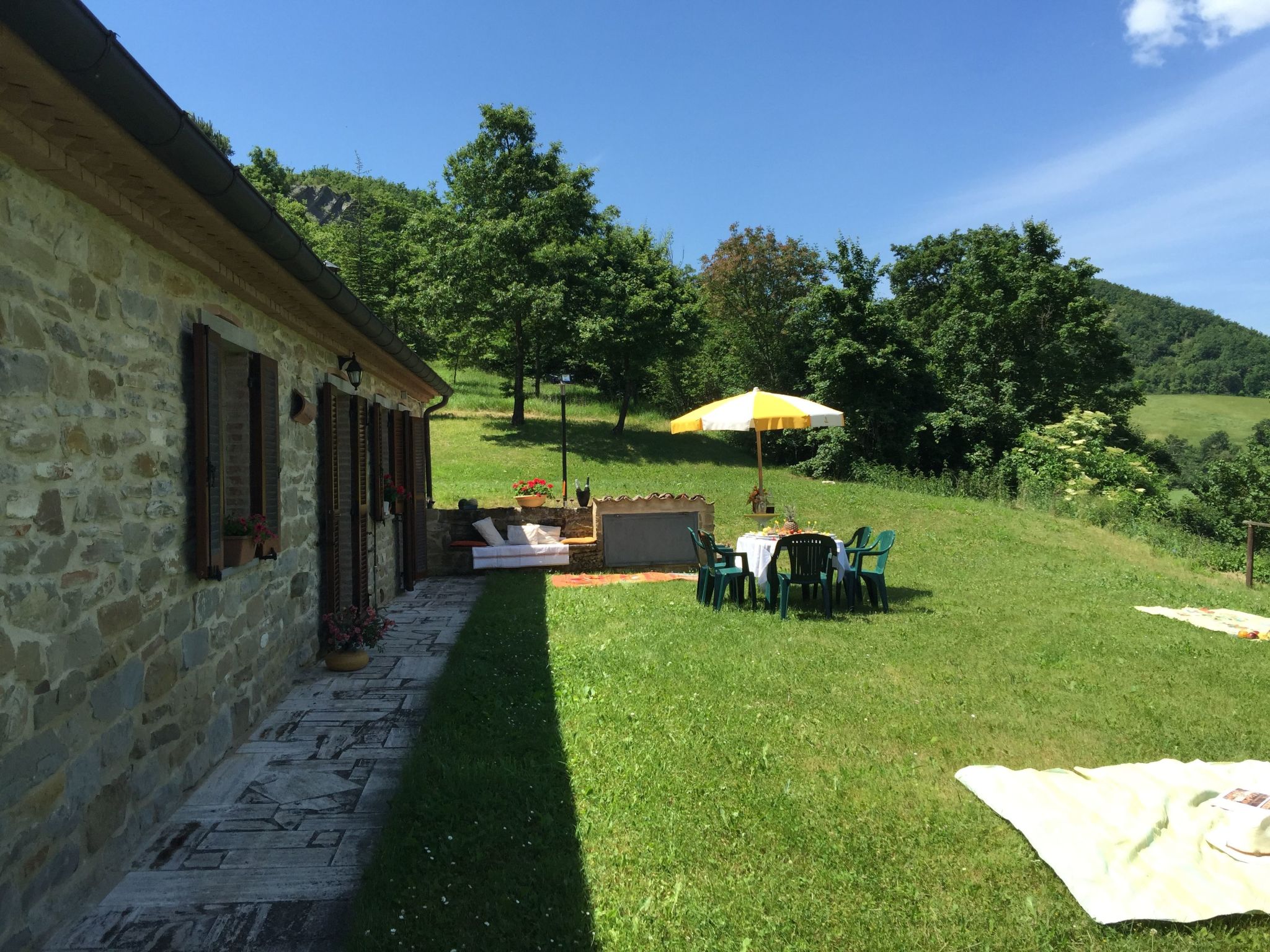 Wohnung in Apecchio mit Garten-Binnen