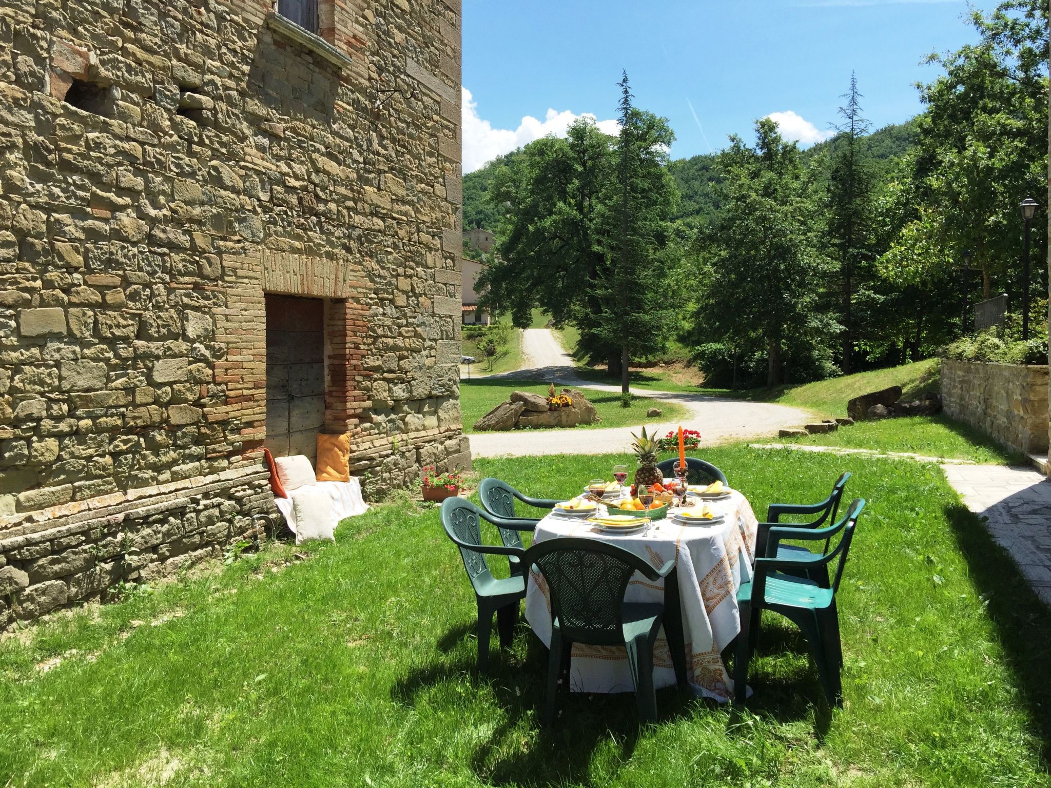 Wohnung in Apecchio mit Garten-Binnen