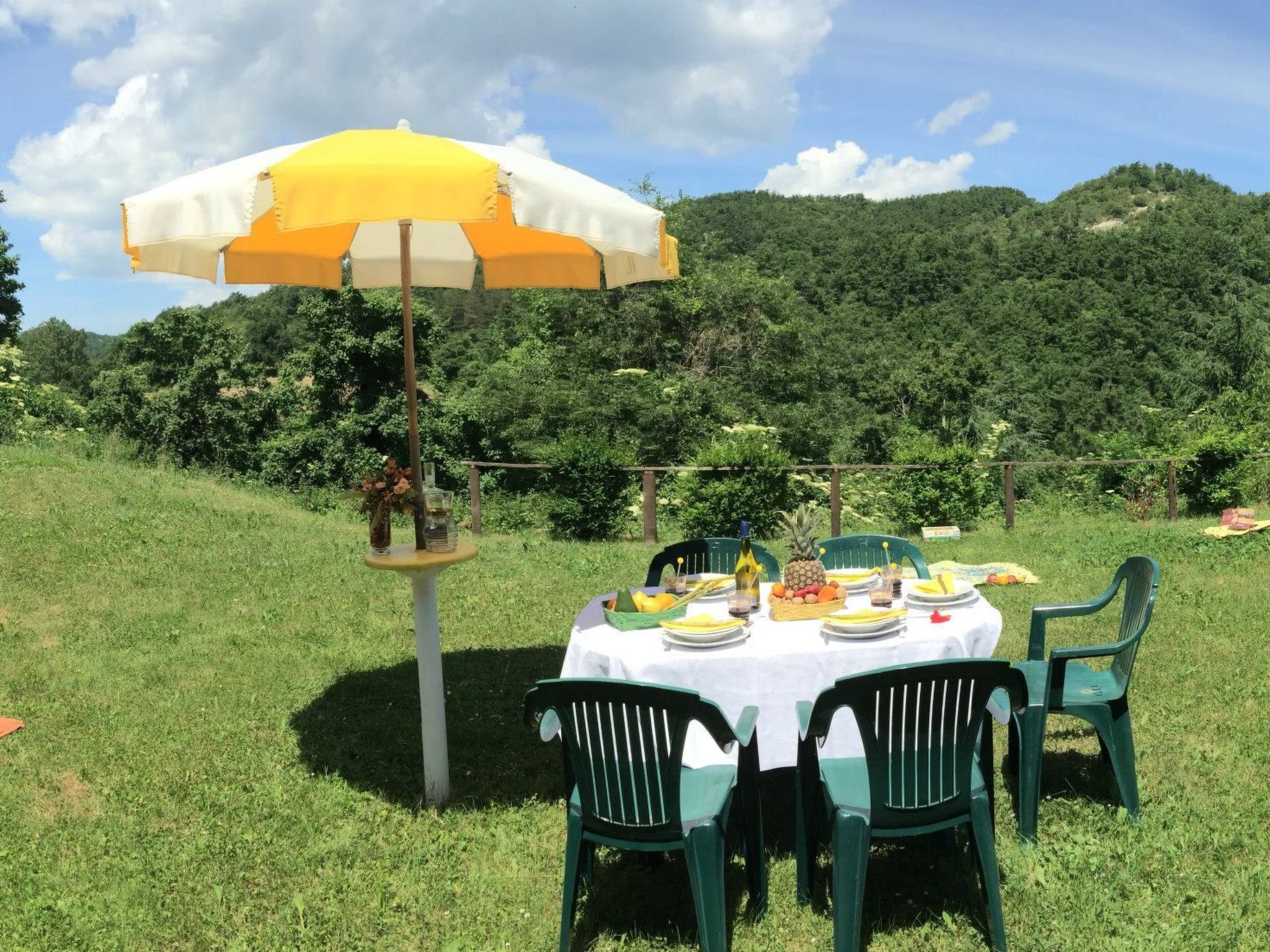 Wohnung in Apecchio mit Garten-Binnen