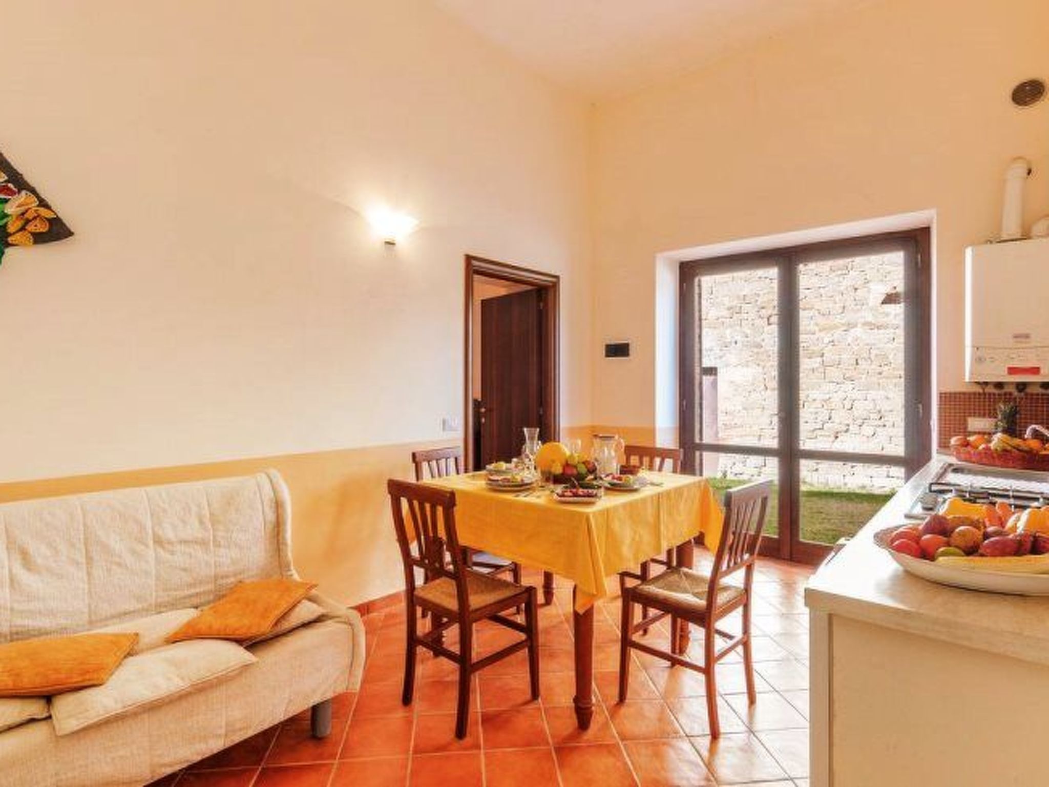 Wohnung in Apecchio mit Garten-Binnen