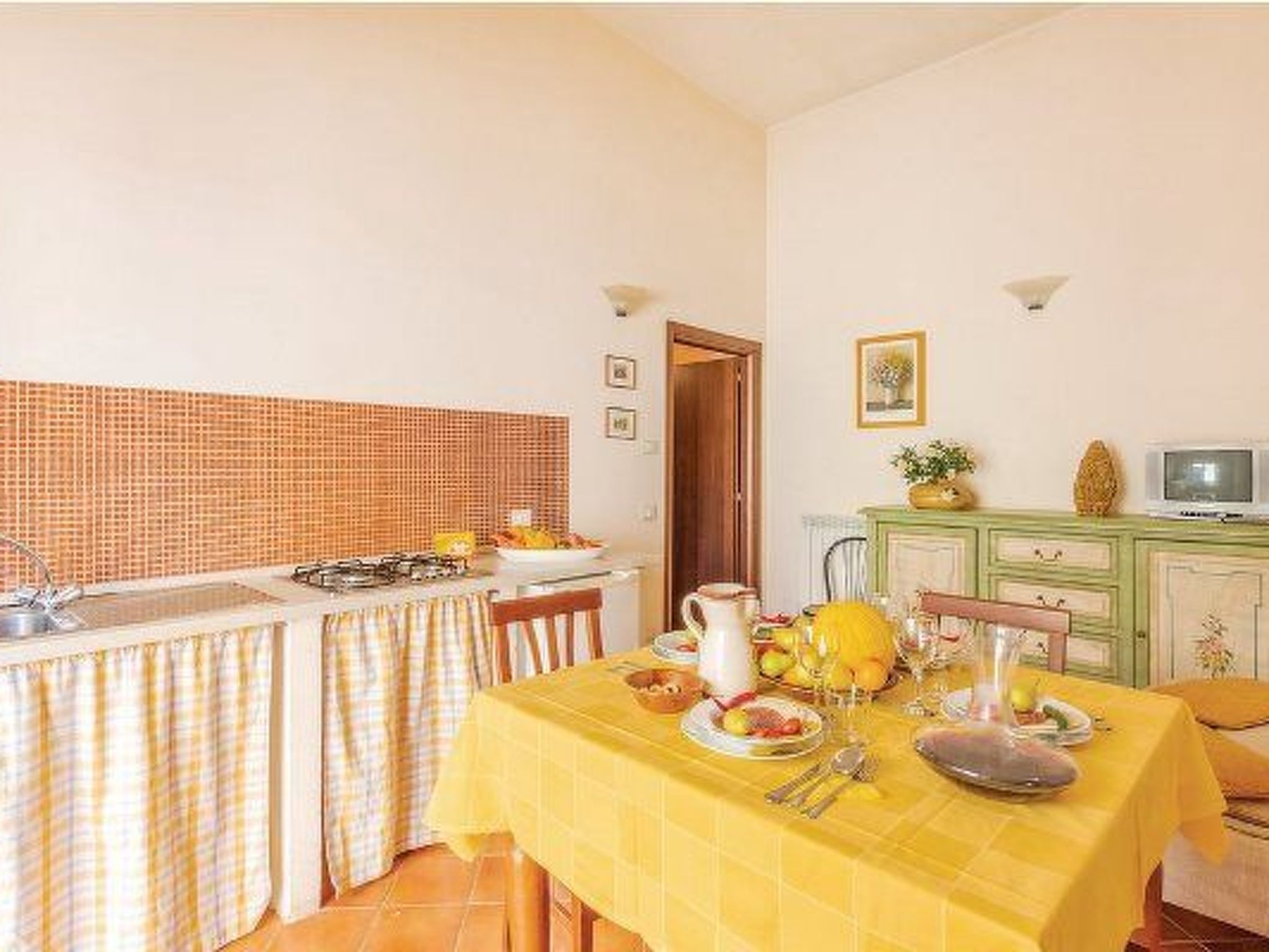 Wohnung in Apecchio mit Garten-Binnen