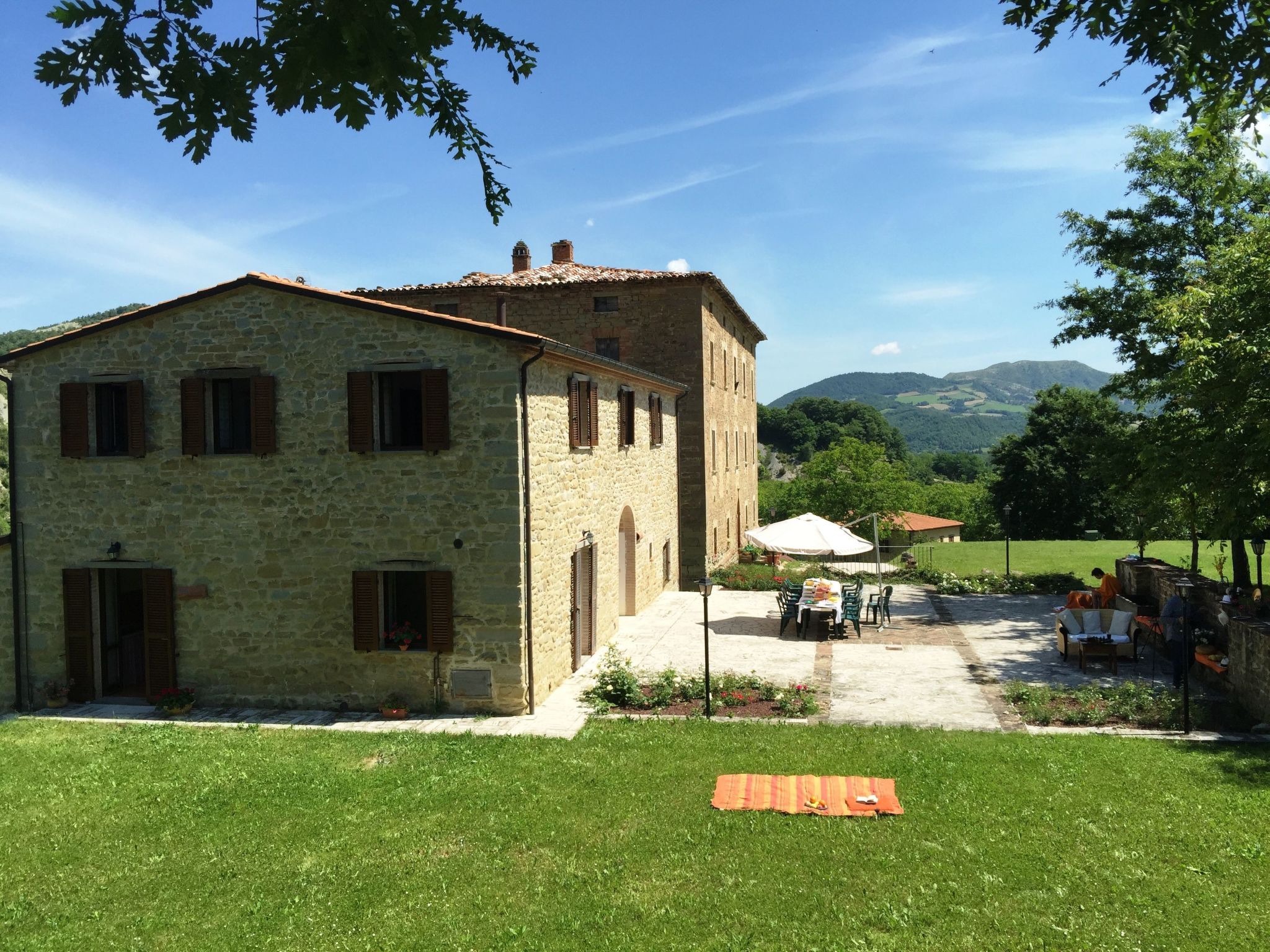 Ferienhaus in Sant%$&Angelo in Vado (Italien) und 1 Hund erlaubt