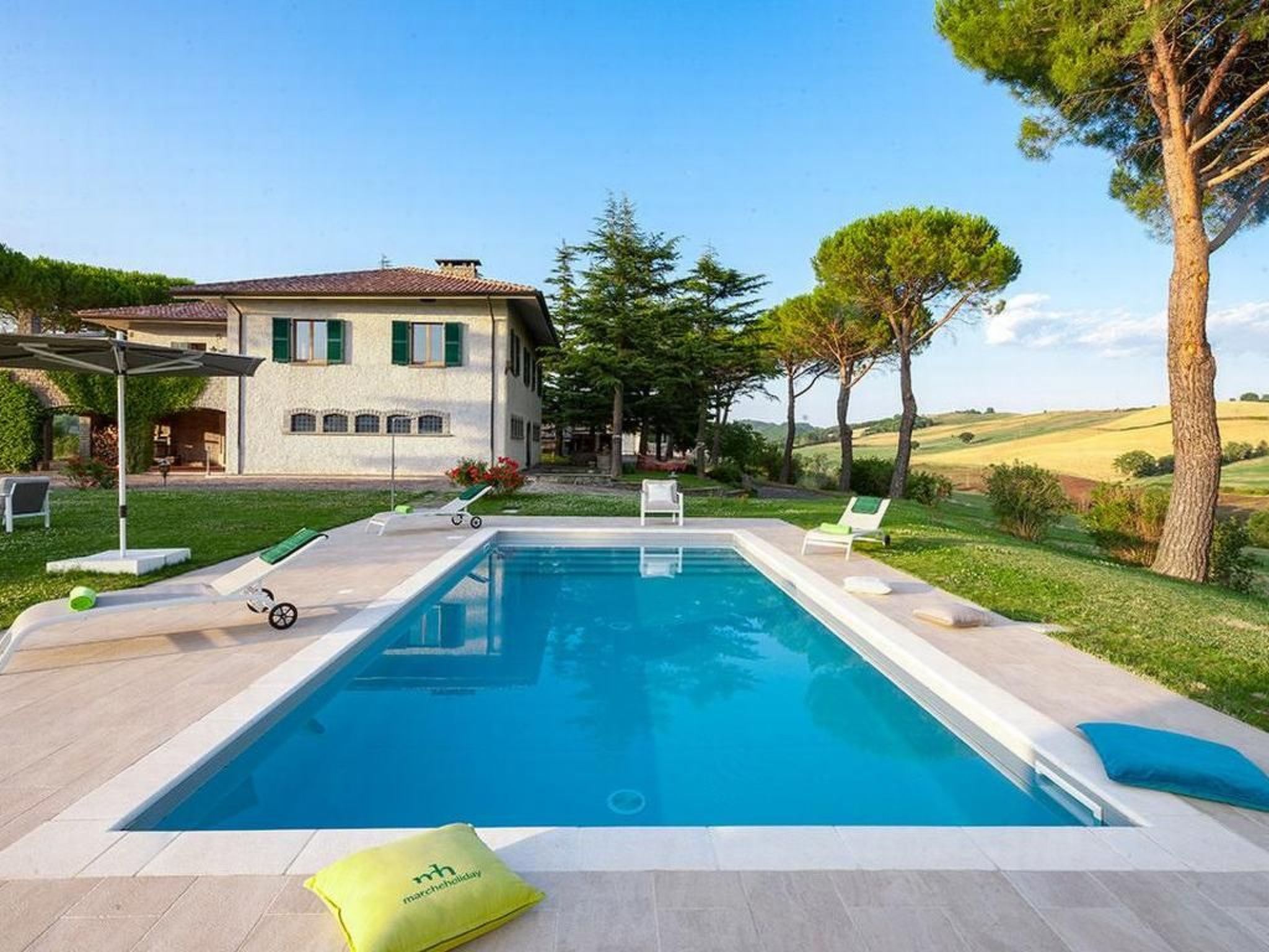 Vakantiehuis met privé zwembad in Sant%$&Angelo in Vado (Italië) voor 10 personen