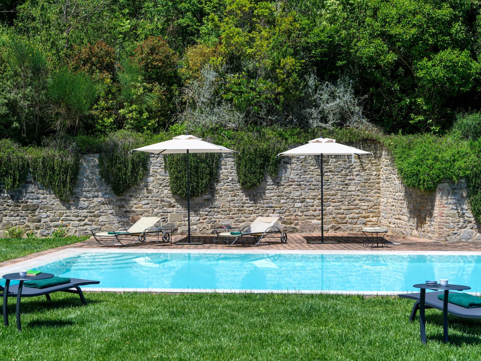 Ca Seppe Marche Ferienvillen, privater Pool-Binnen