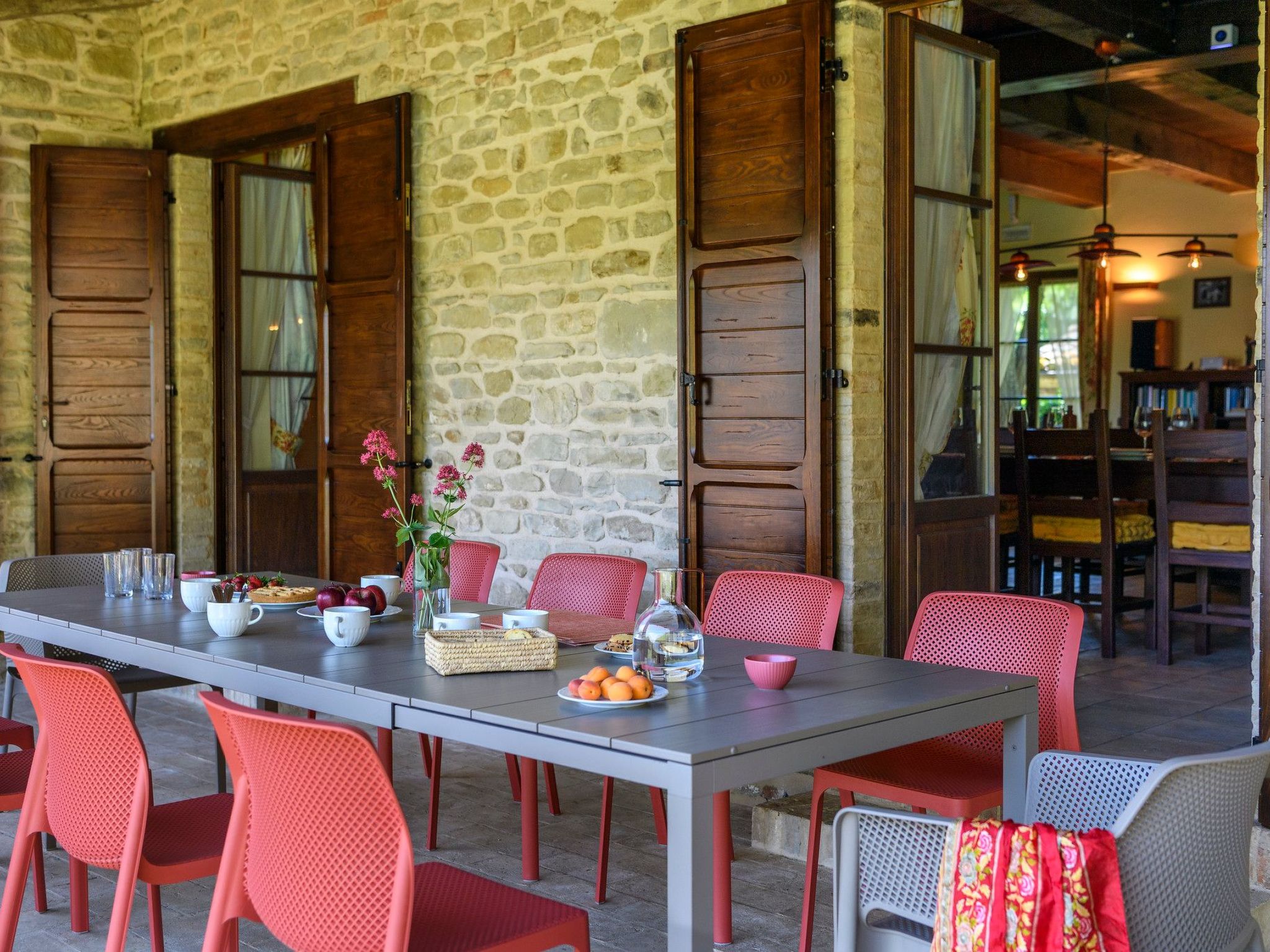 Ca Seppe Marche Ferienvillen, privater Pool-Binnen