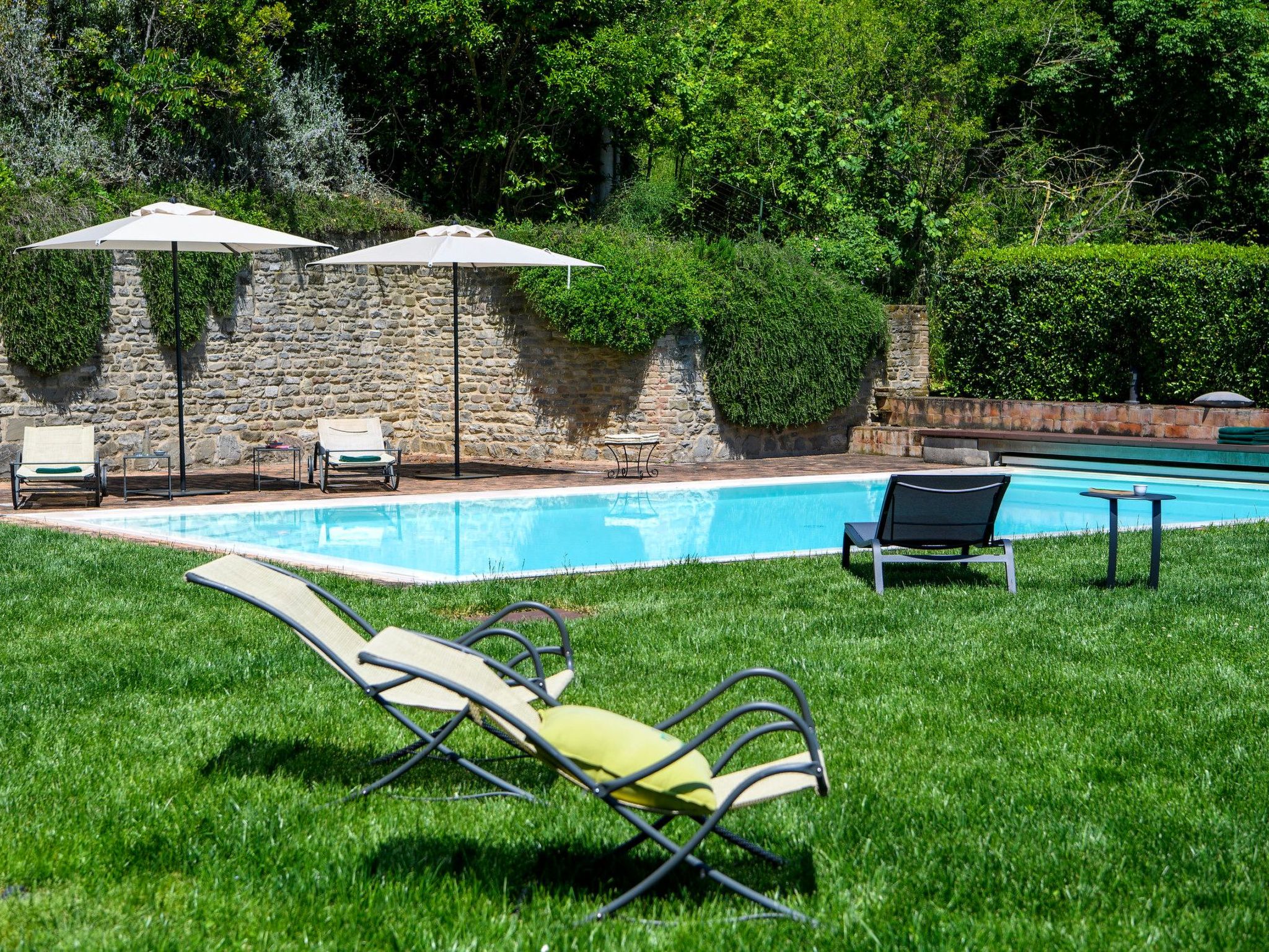 Ca Seppe Marche Ferienvillen, privater Pool-Binnen