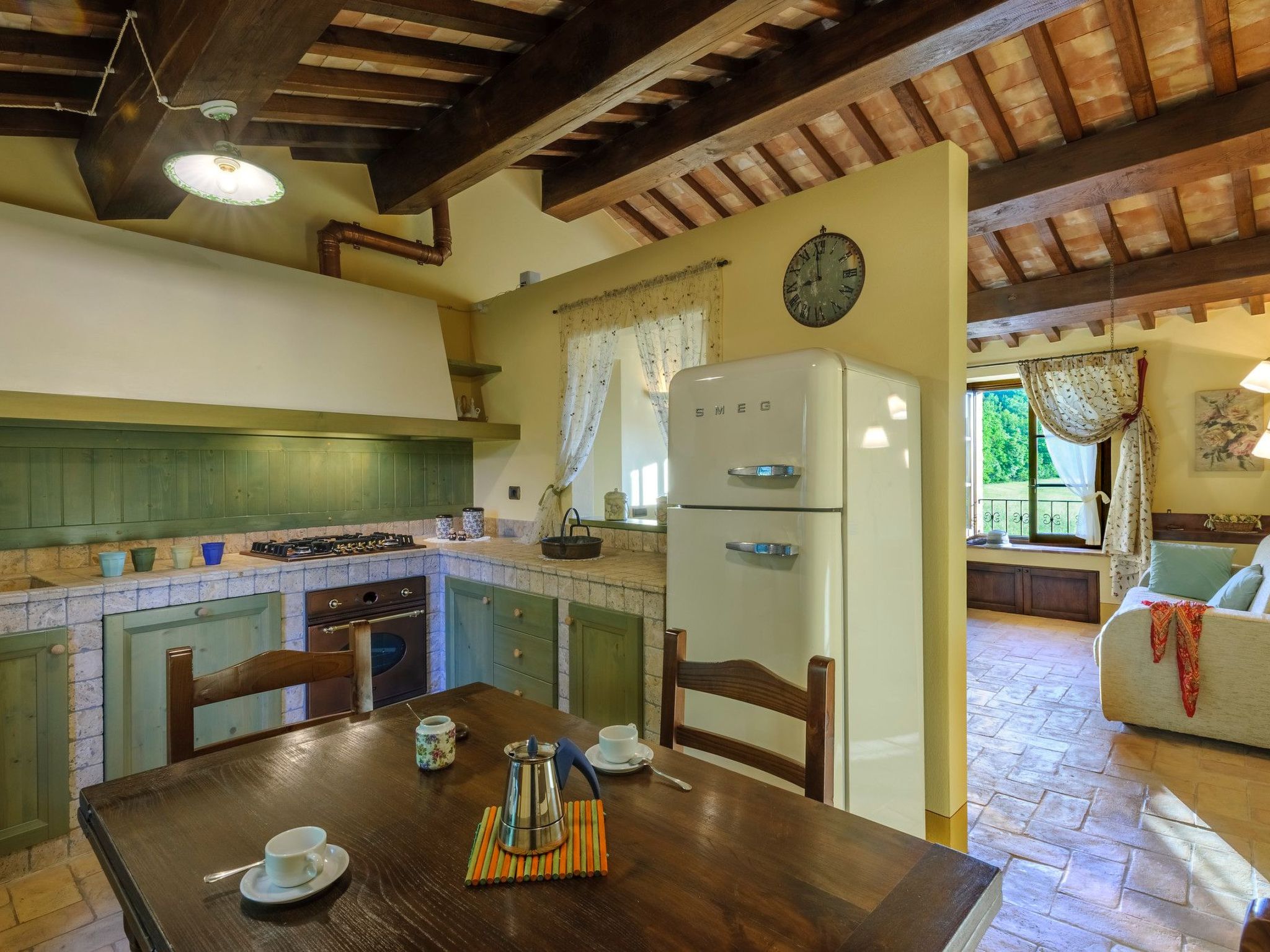 Ca Seppe Marche Ferienvillen, privater Pool-Binnen